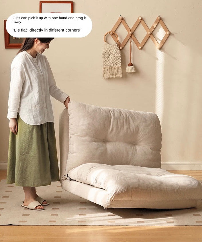 Technology Cloth Sofa Bed, Cream Style Leisure