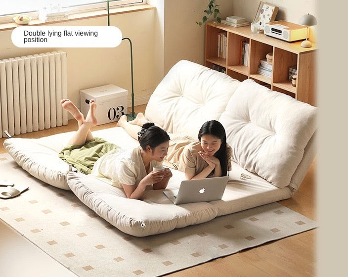 Technology Cloth Sofa Bed, Cream Style Leisure