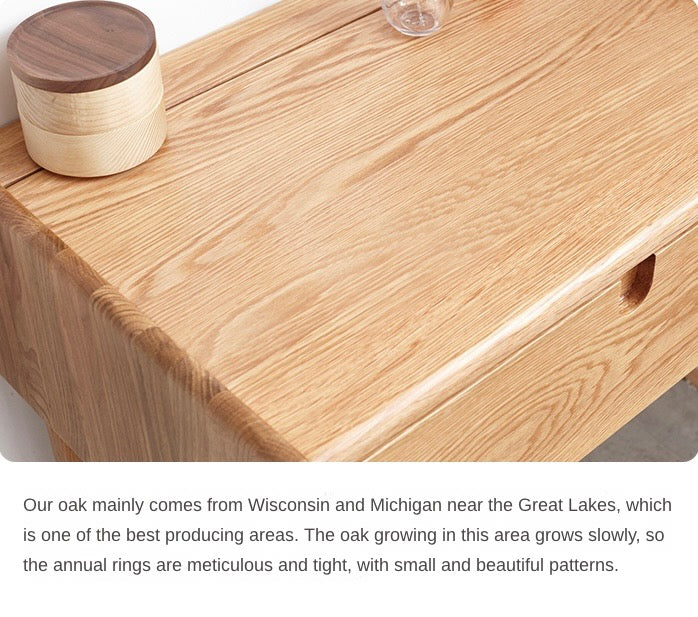 Oak, Solid Rubberwood, Ash Solid Wood Bookcase Free Combination Low Cabinet Floor-Standing Bookshelf