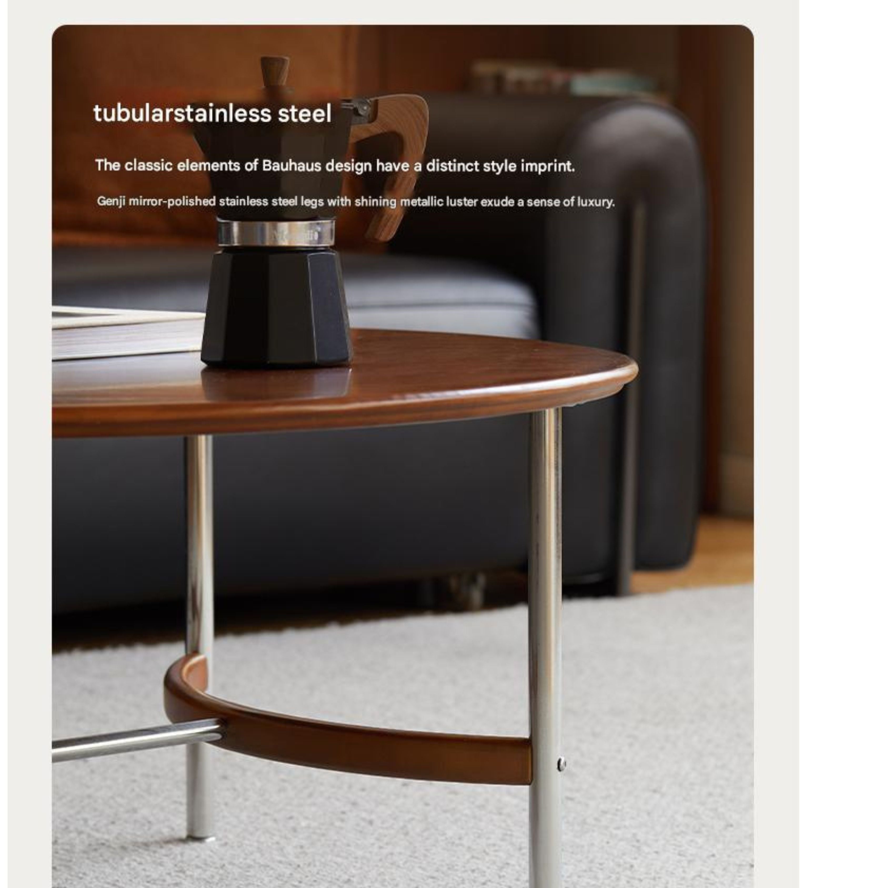 Poplar Solid Wood American Retro Coffee Table.