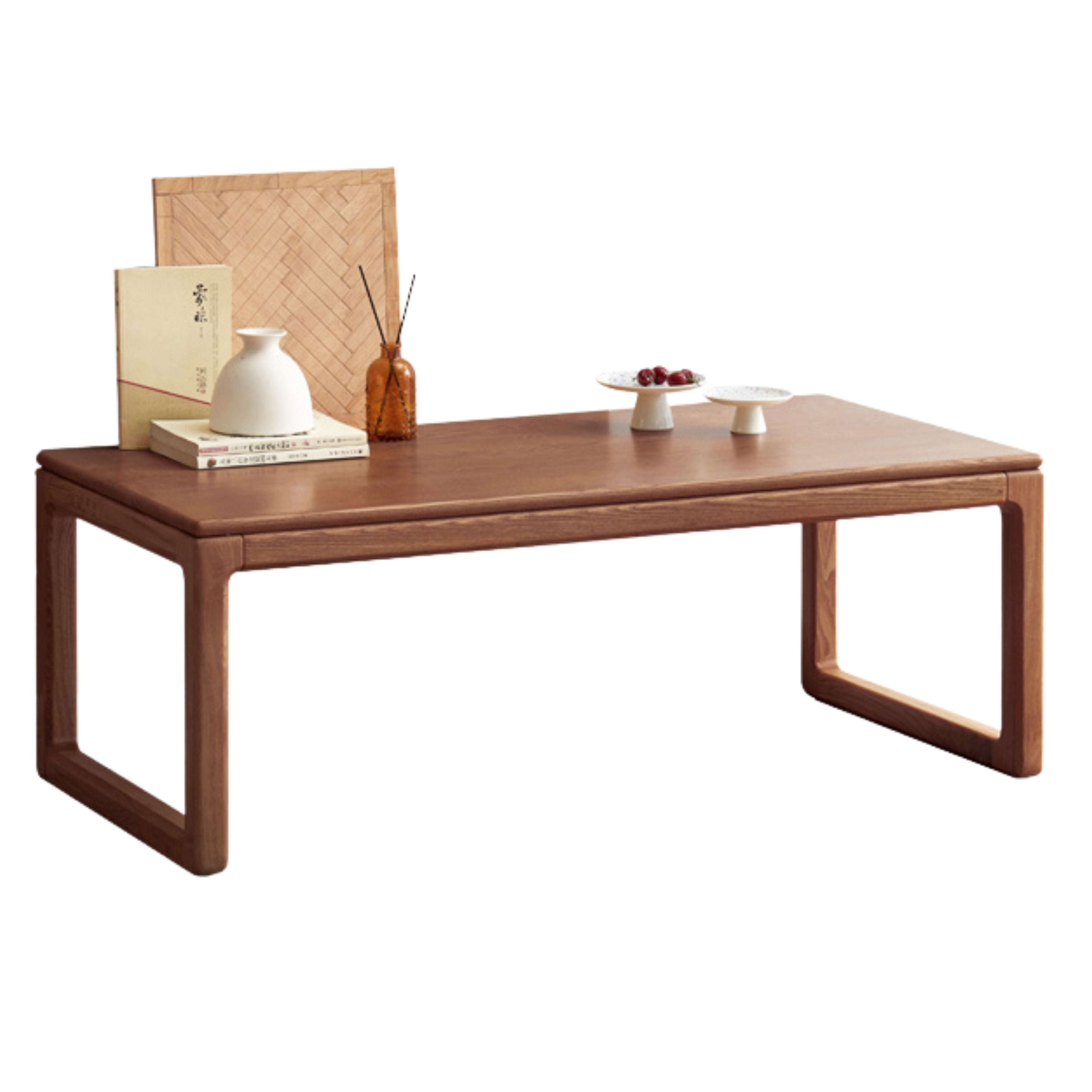 Ash, Black Walnut, Oak Solid Wood Simplified Tea Table