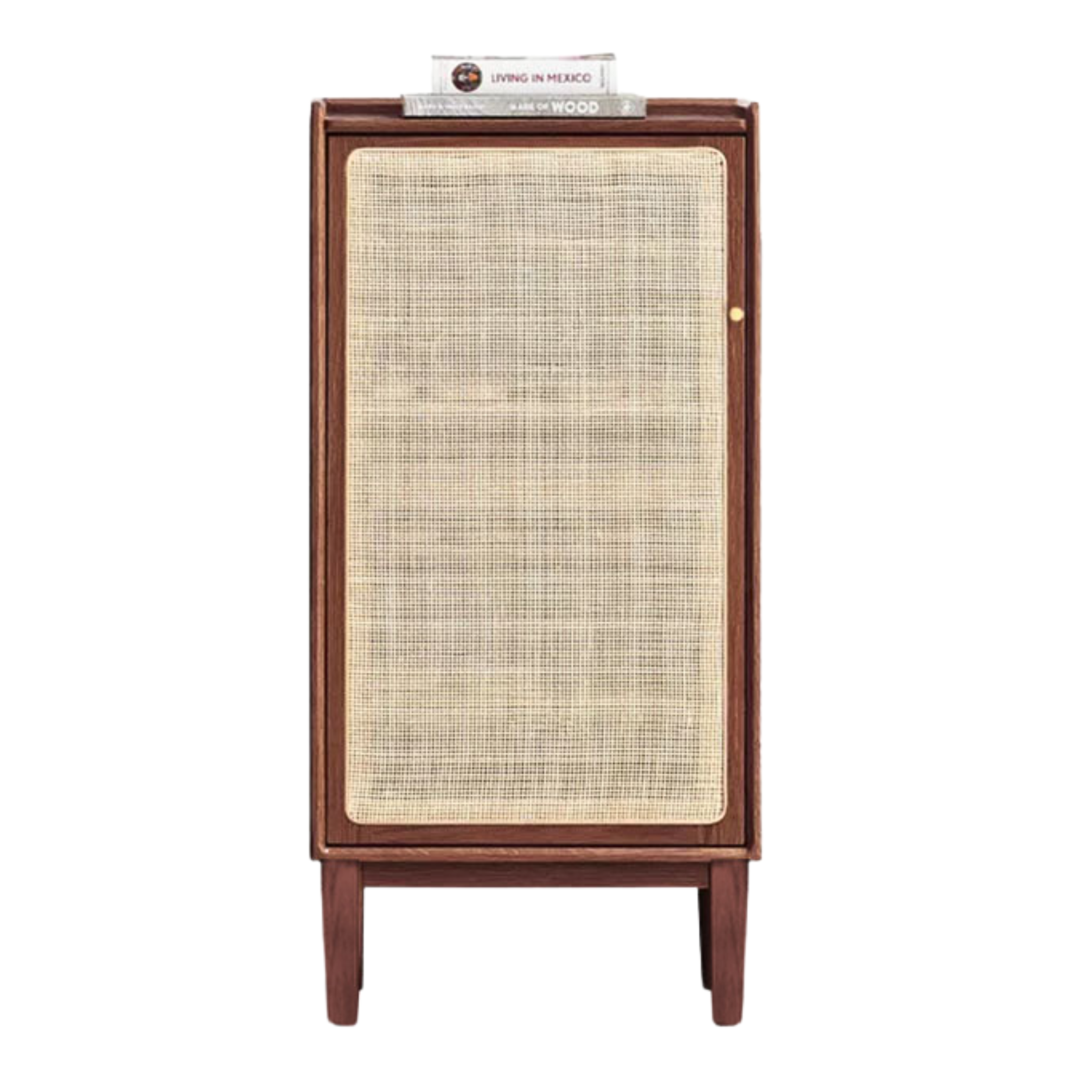 Oak, Black Walnut, Cherry Solid Wood Shoe Cabinet