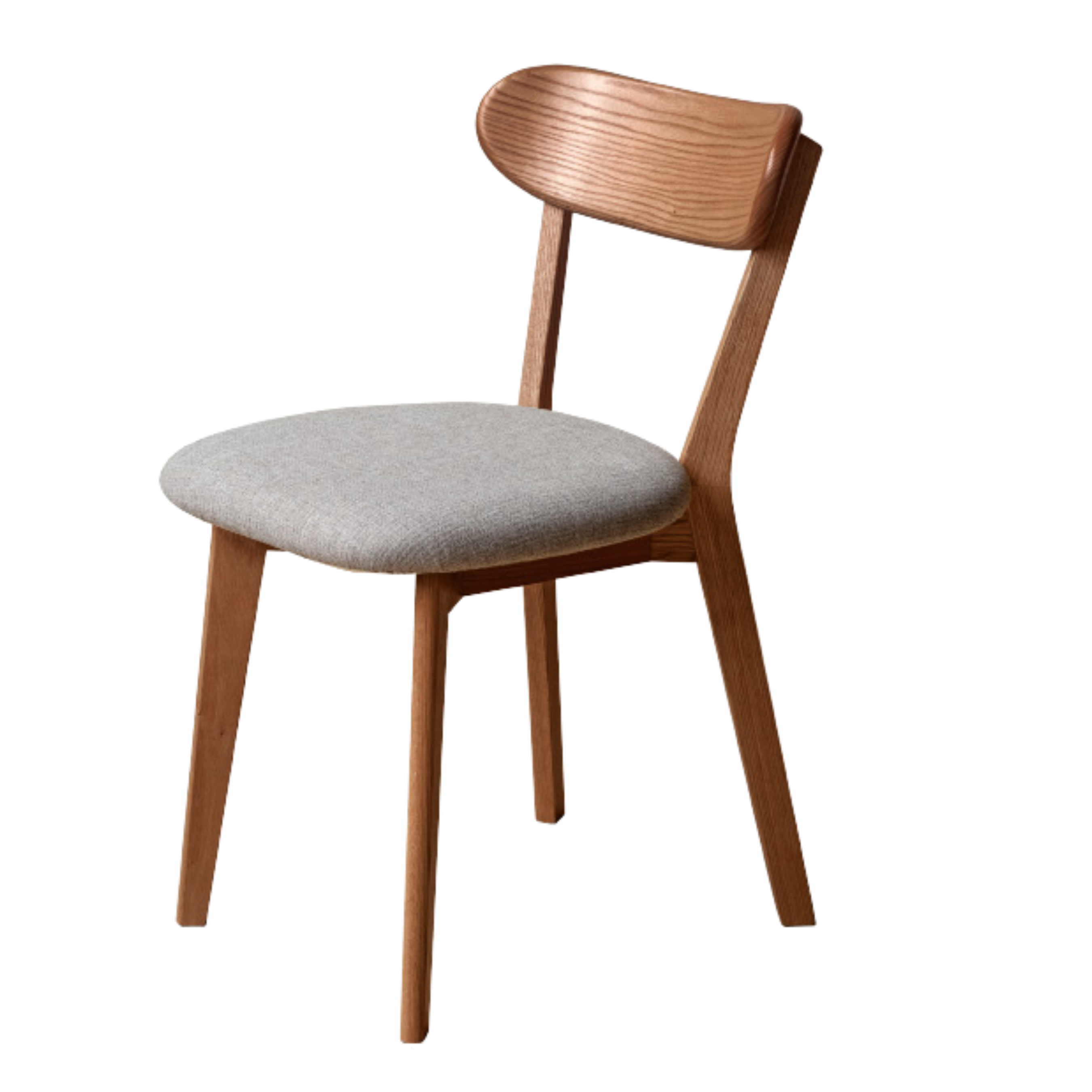 Oak Solid Wood Upholstered Dining Chair