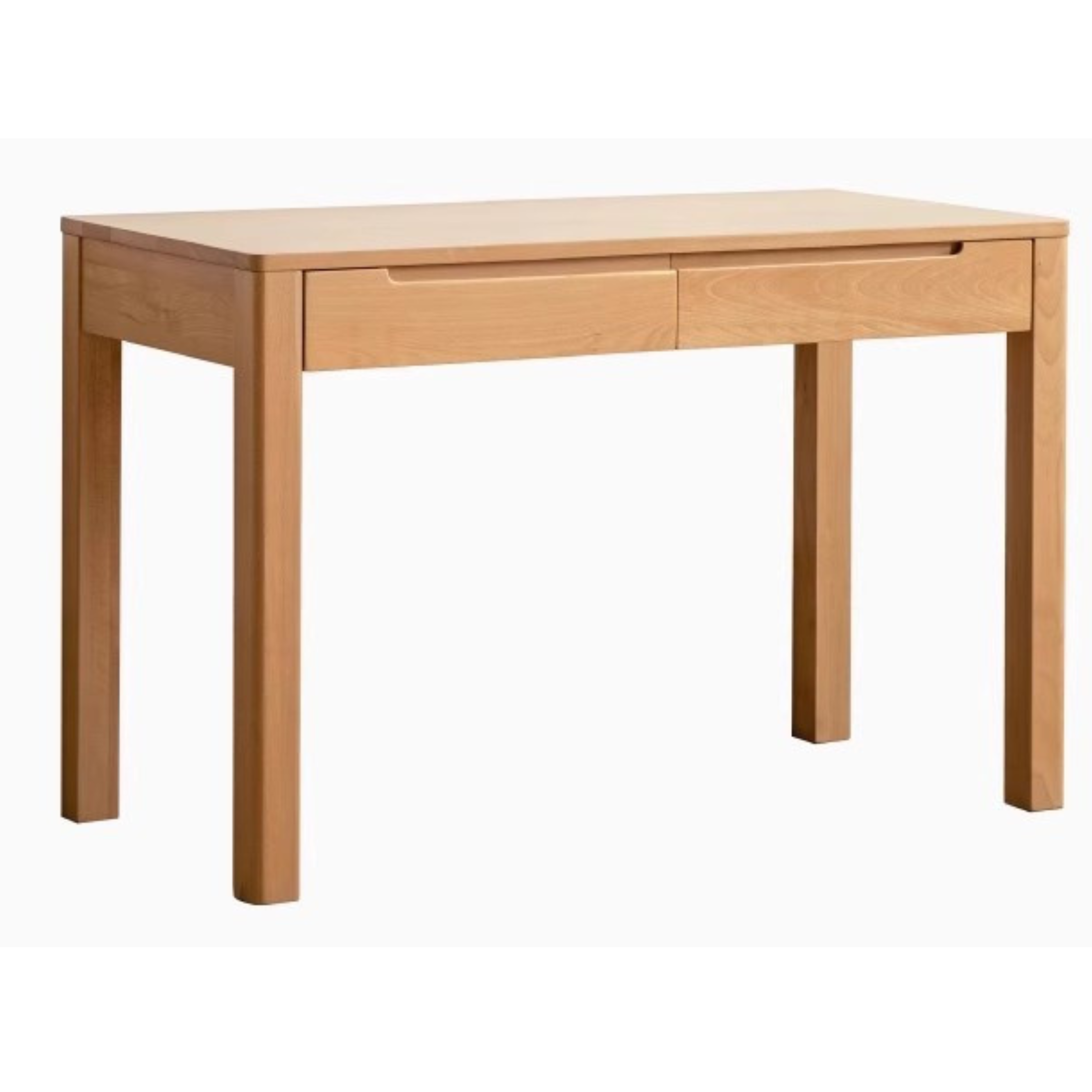 Beech Solid Wood Study Computer Office Desk