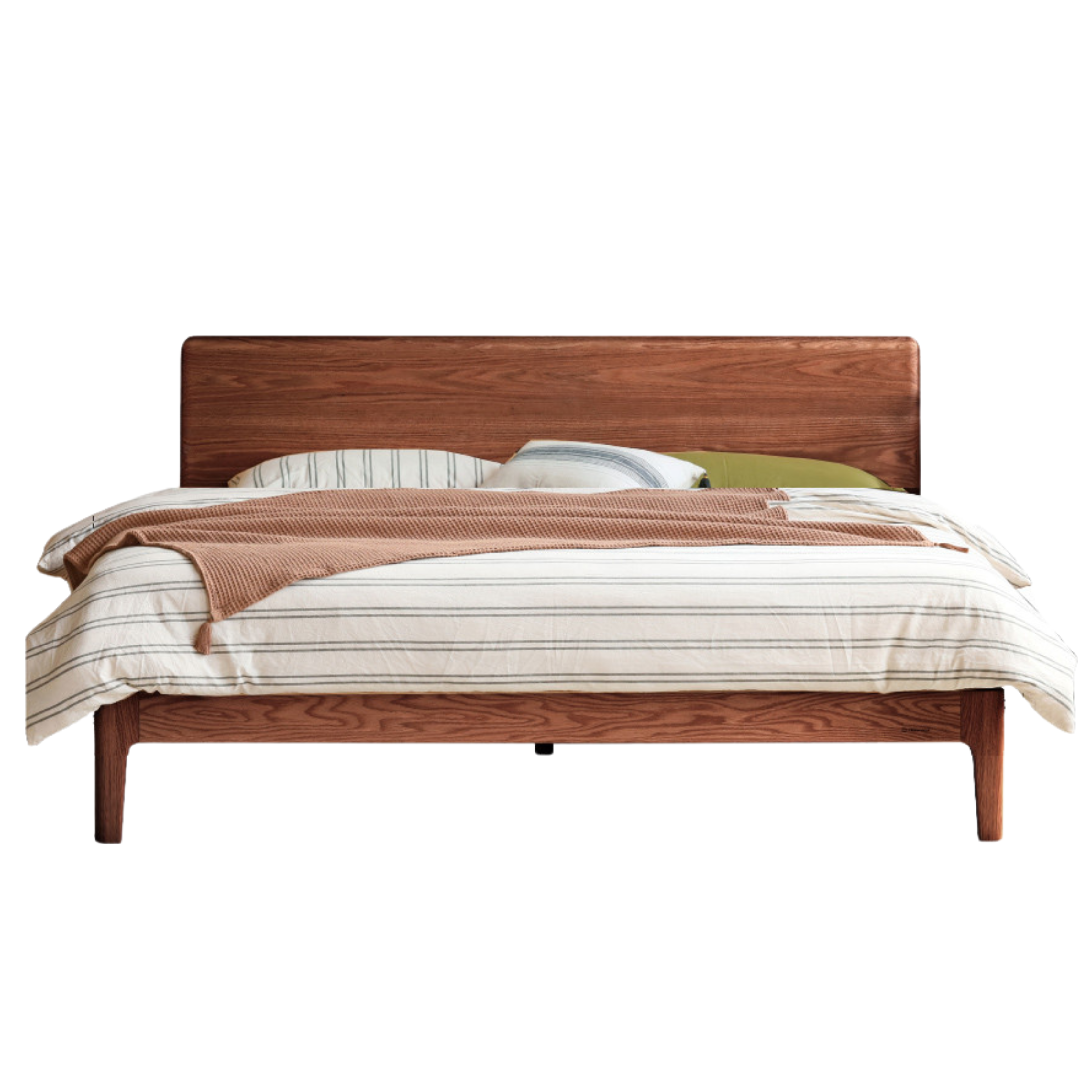 Oak Solid Wood Bed