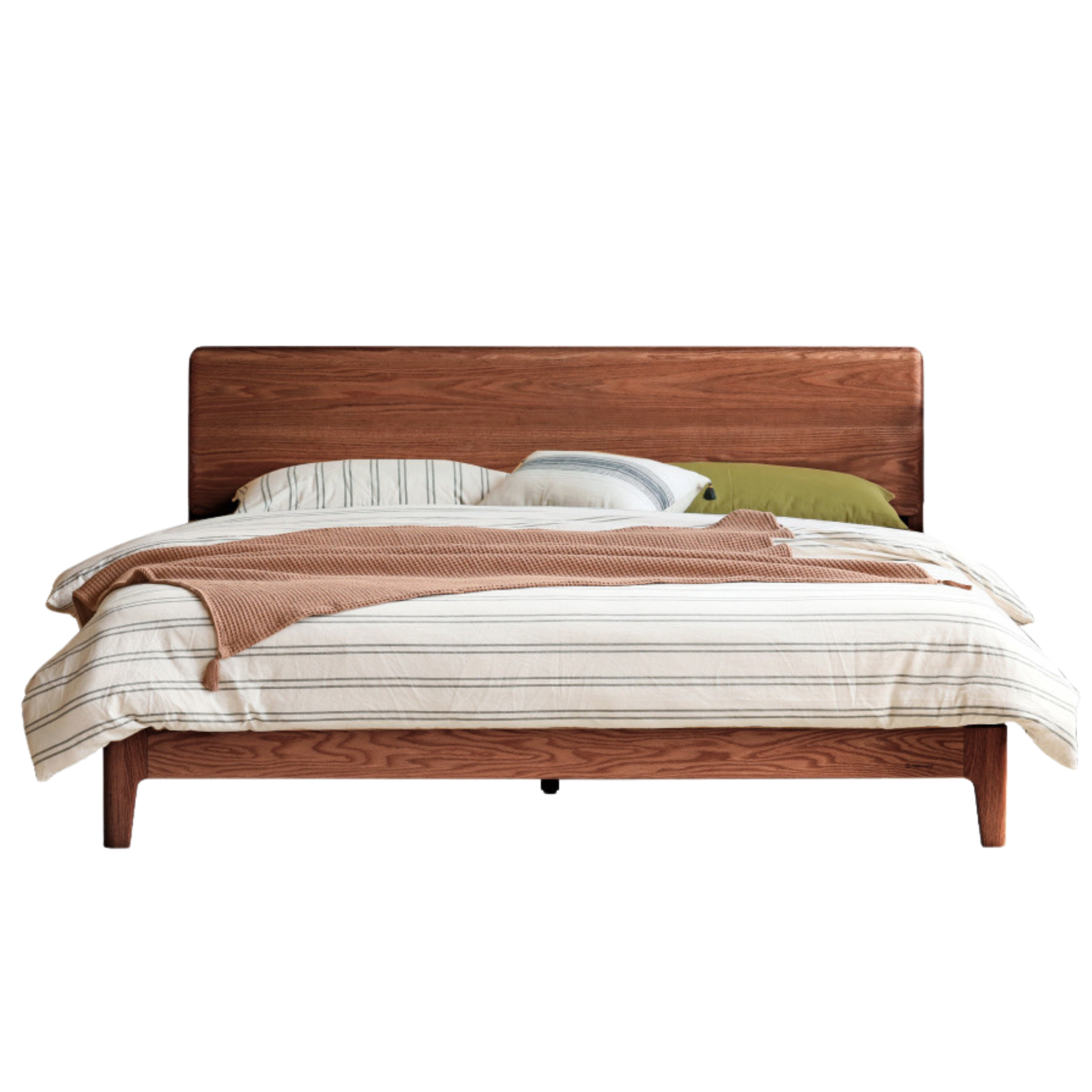 Oak Solid Wood Bed