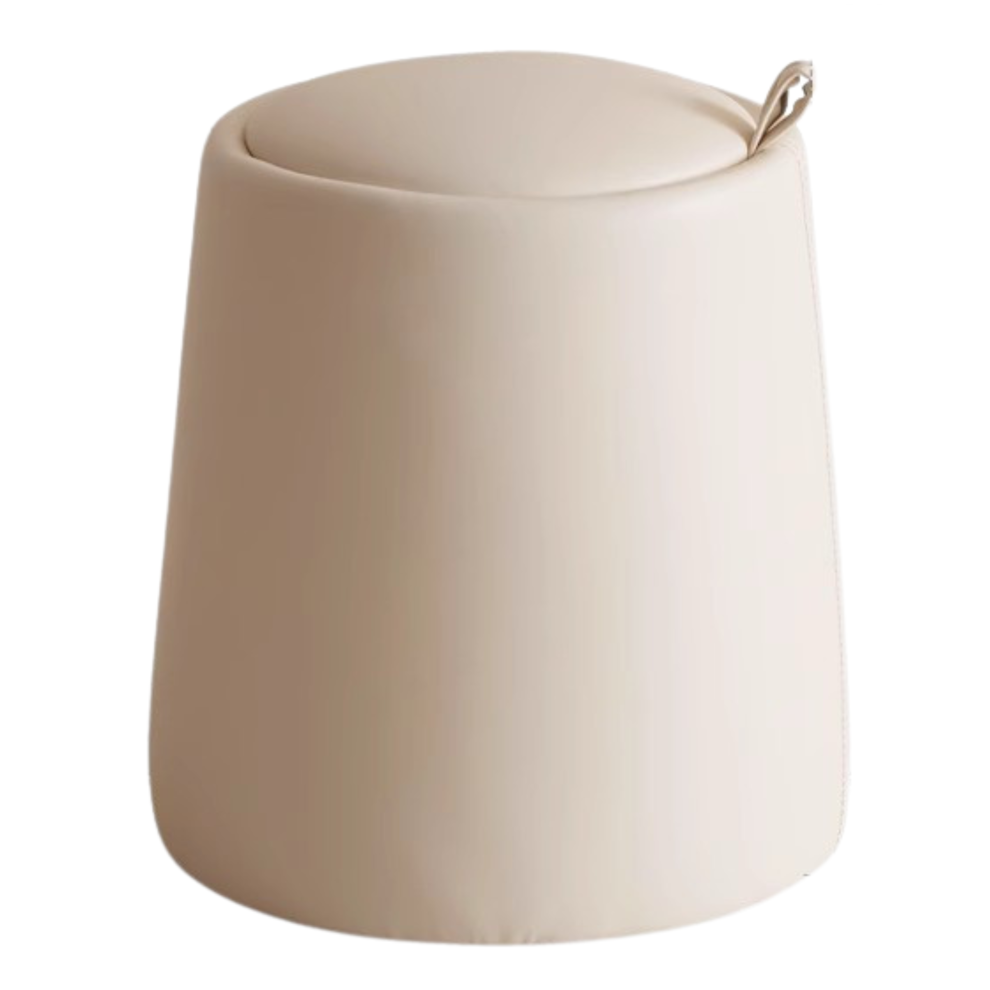 Leather Makeup Dressing Stool Cream Style