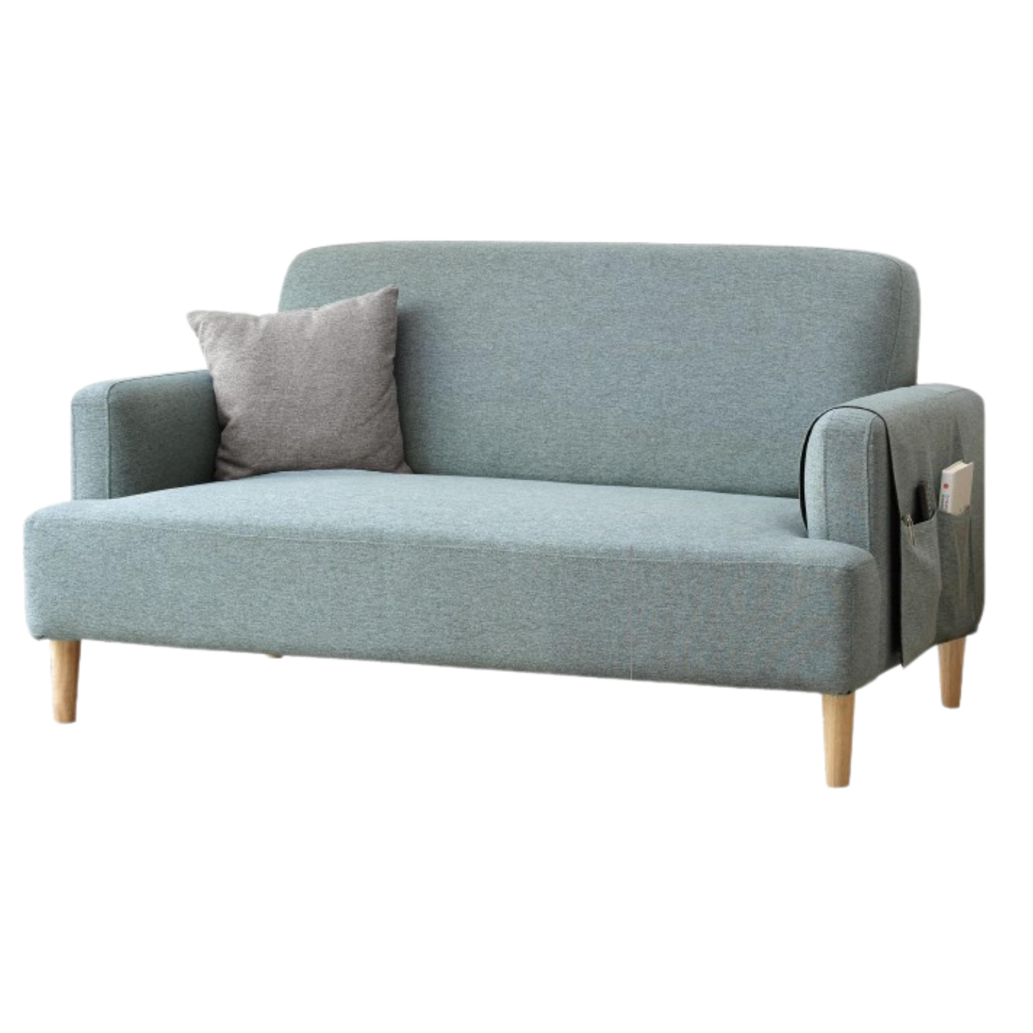 Fabric Double Sofa Scandinavian.