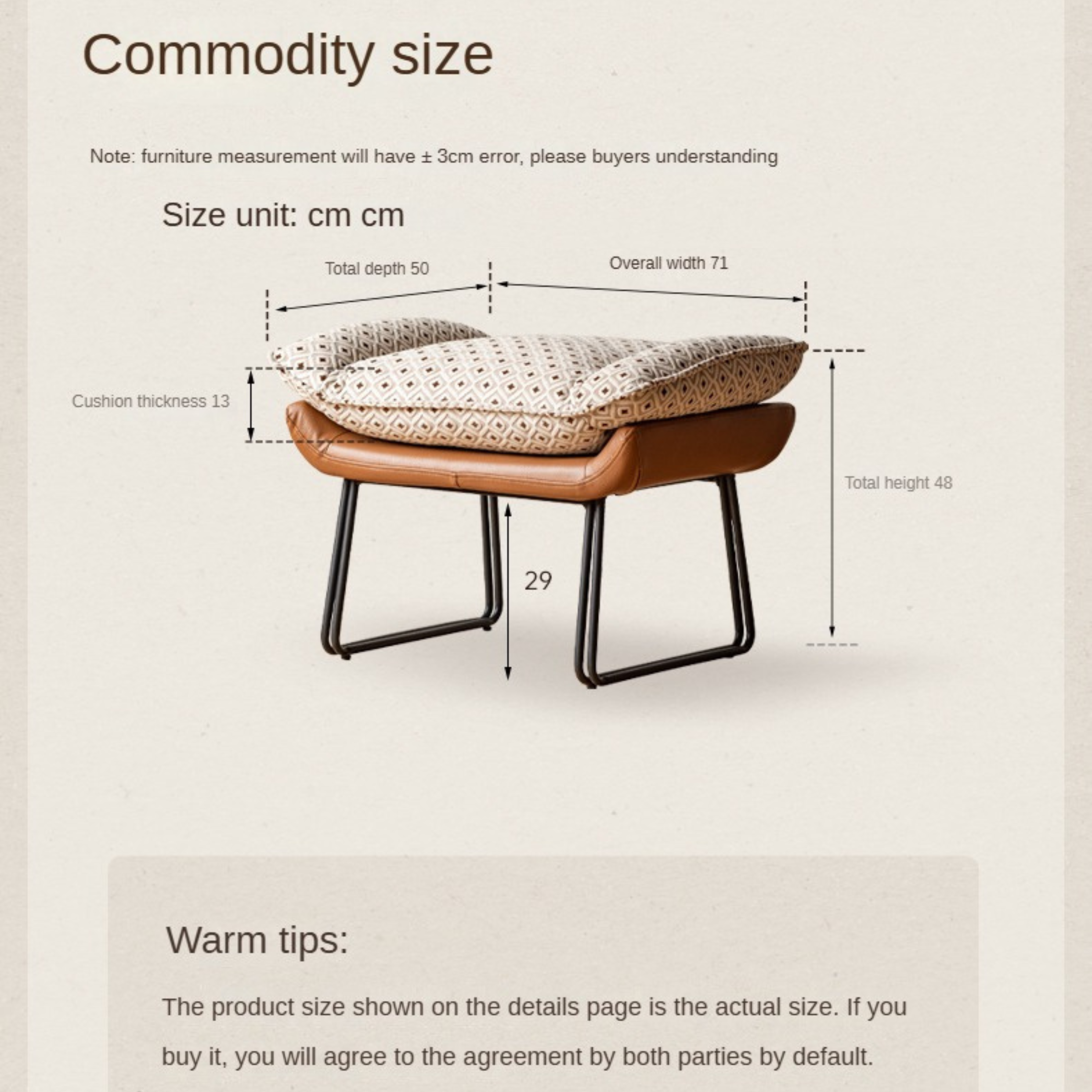 Fabric Rocking Retro Lazy Eggshell Chair