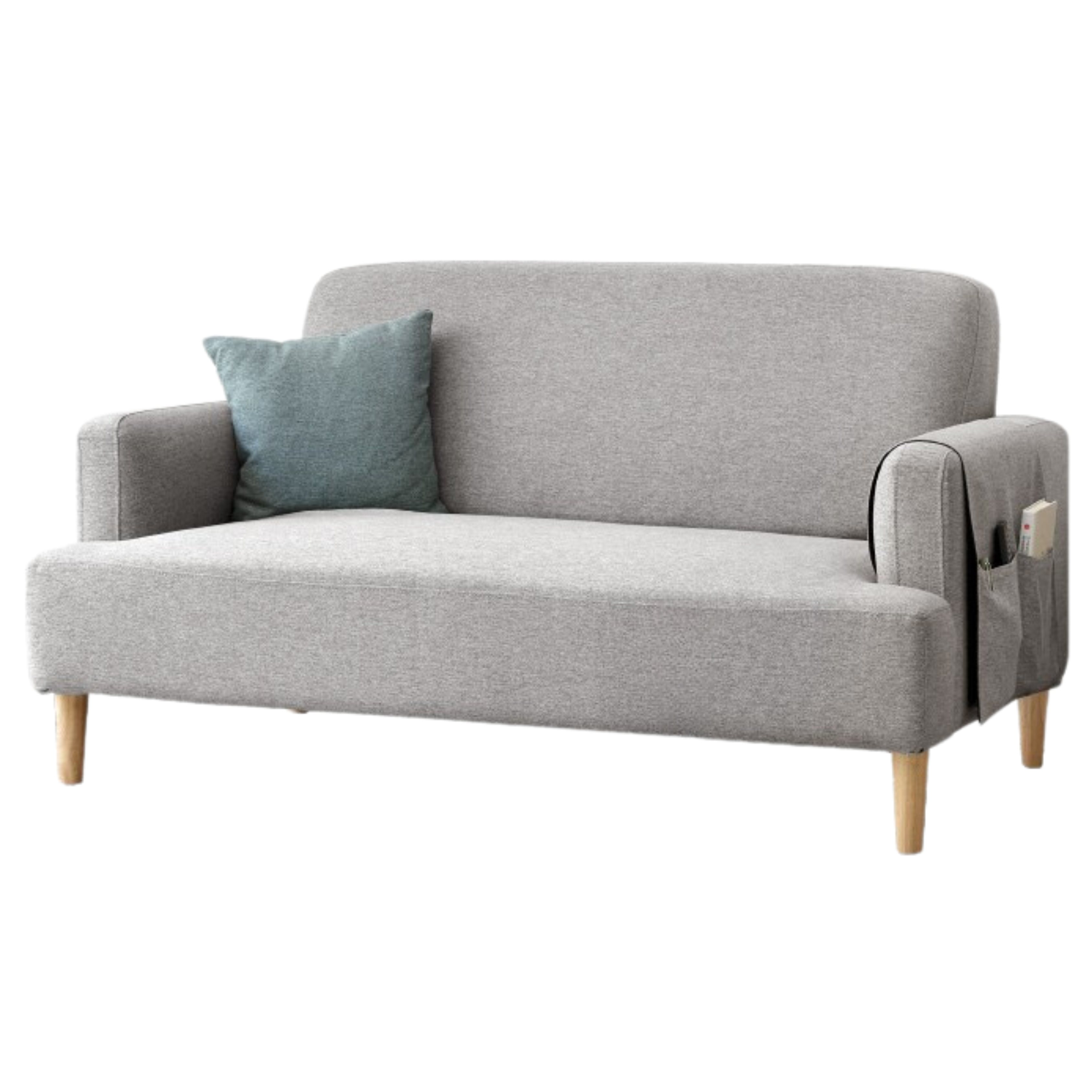 Fabric Double Sofa Scandinavian.
