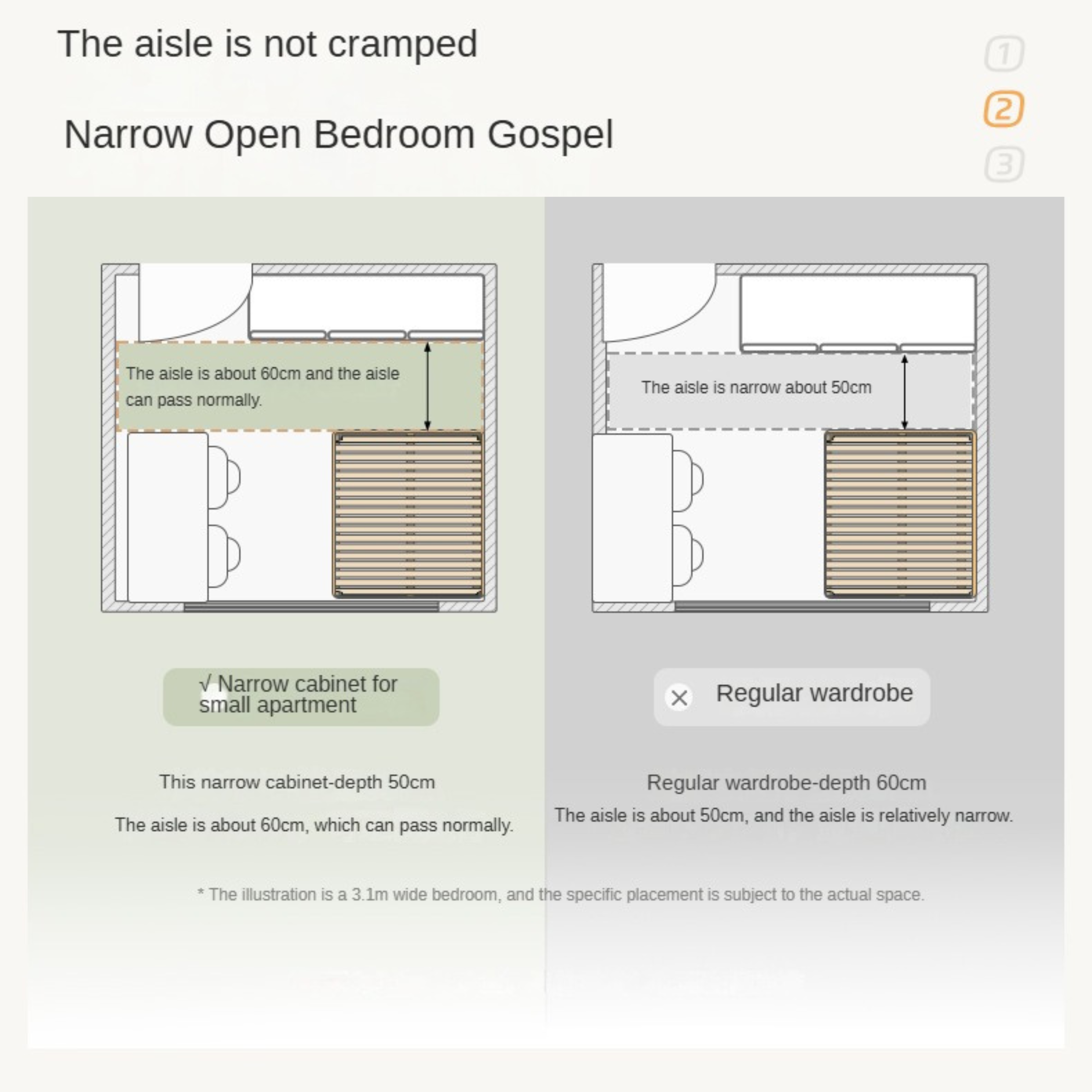 Oak Solid Wood Locker Modern Wardrobe.