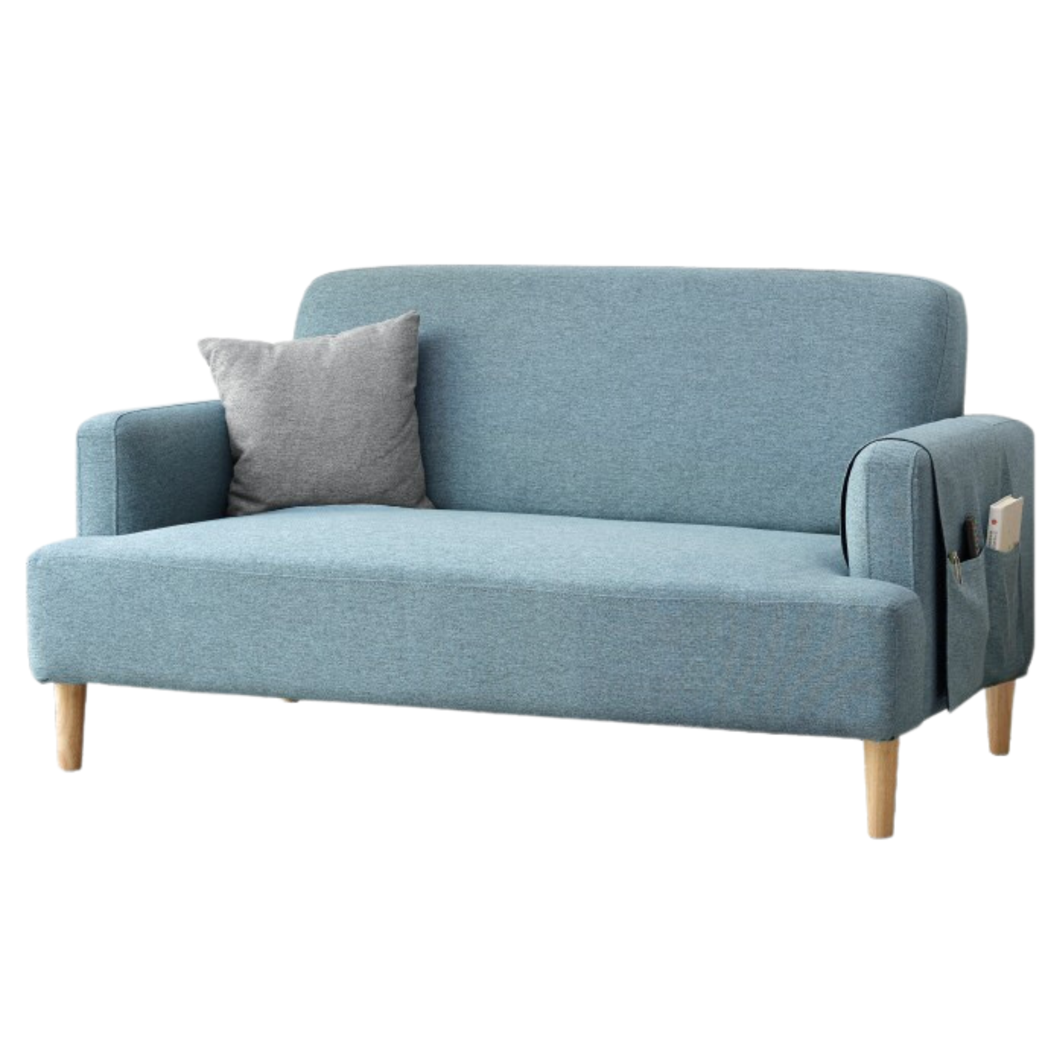 Fabric Double Sofa Scandinavian.