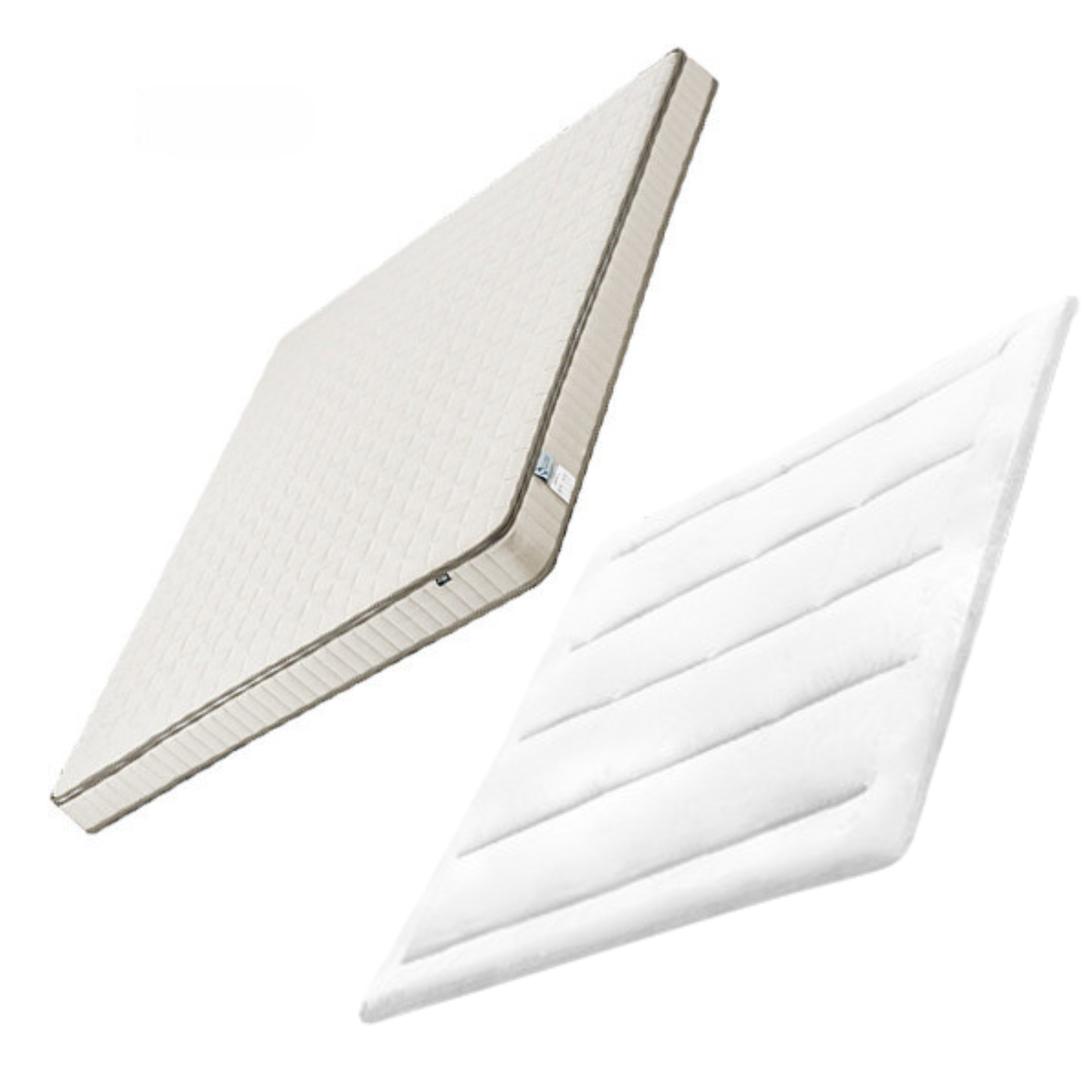 Natural jute Latex Mattress, No-Glue, Antibacterial, Anti-Mite, Hard Hemp Pad 12cm, 10cm, 8cm