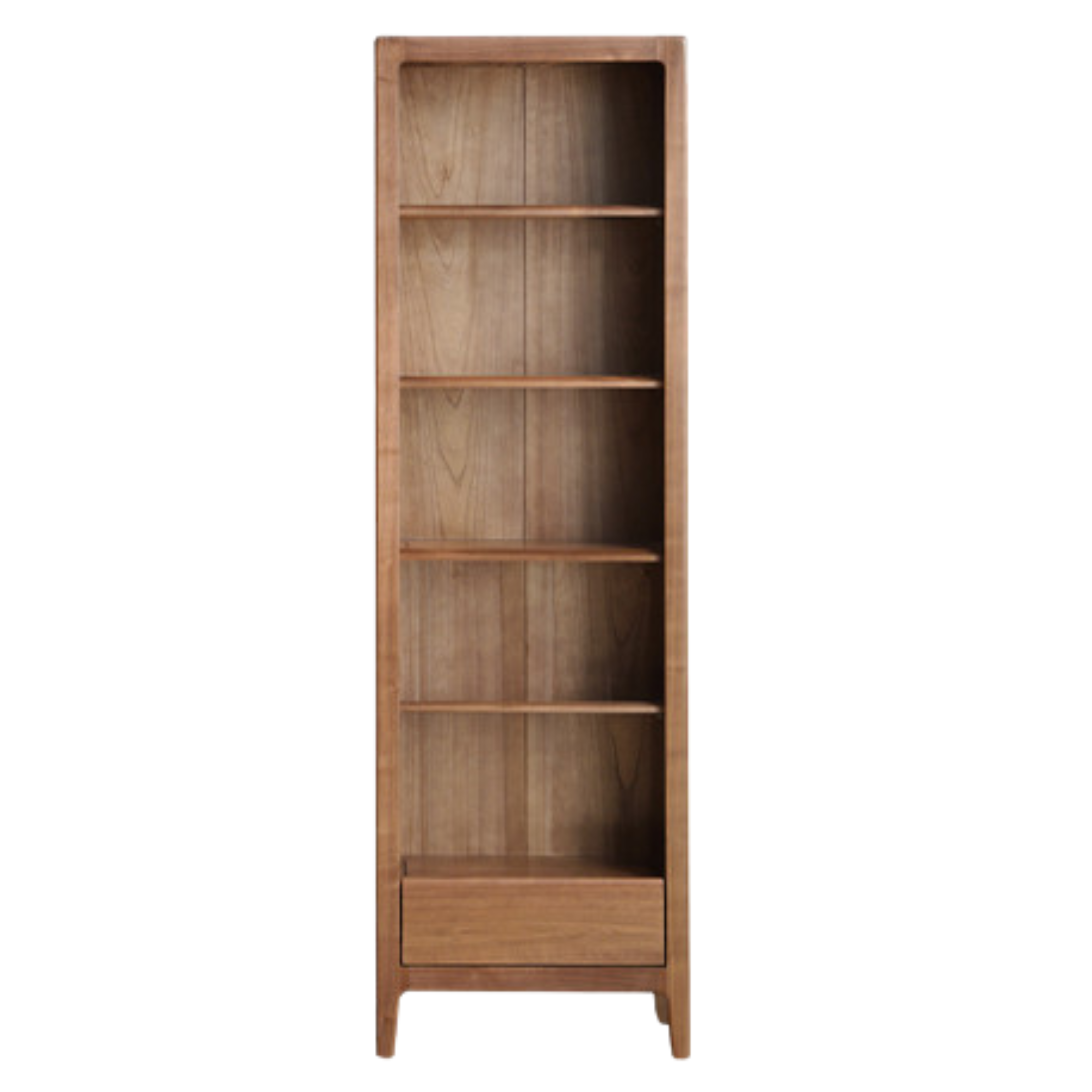 Black Walnut, Ash Solid Wood Bookcase Free Combination Bookshelf