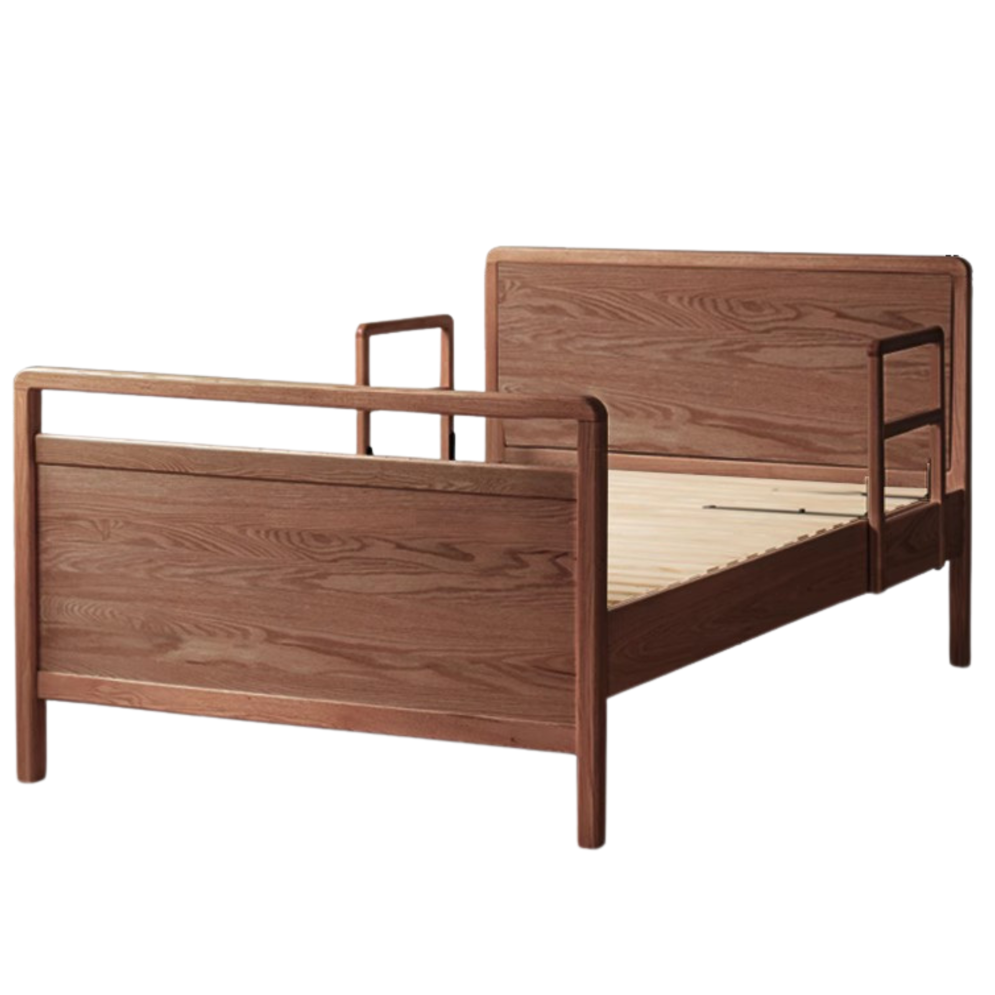 Oak Solid Wood Bed Elderly Bed Suitable For The Elderly High Bed