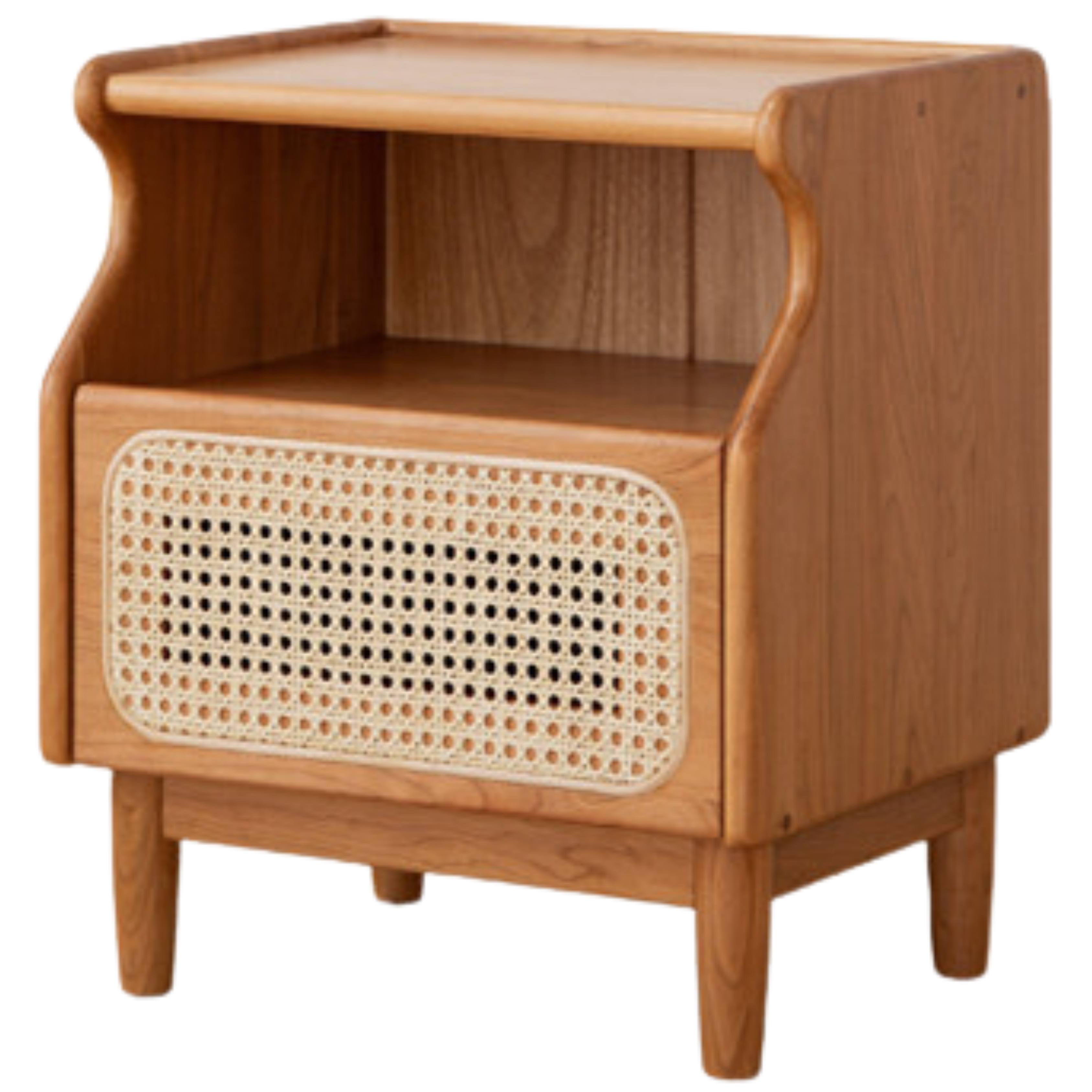 Cherry Solid Wood Nightstands bedside tables