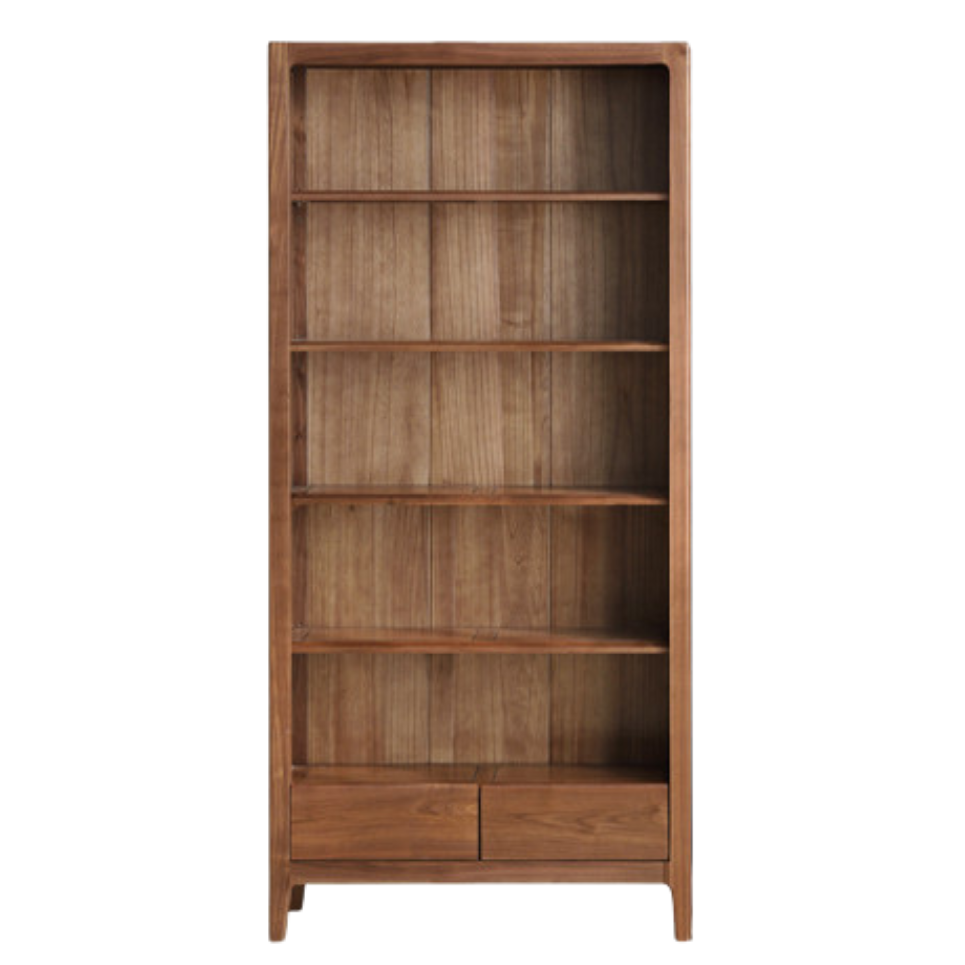 Black Walnut, Ash Solid Wood Bookcase Free Combination Bookshelf
