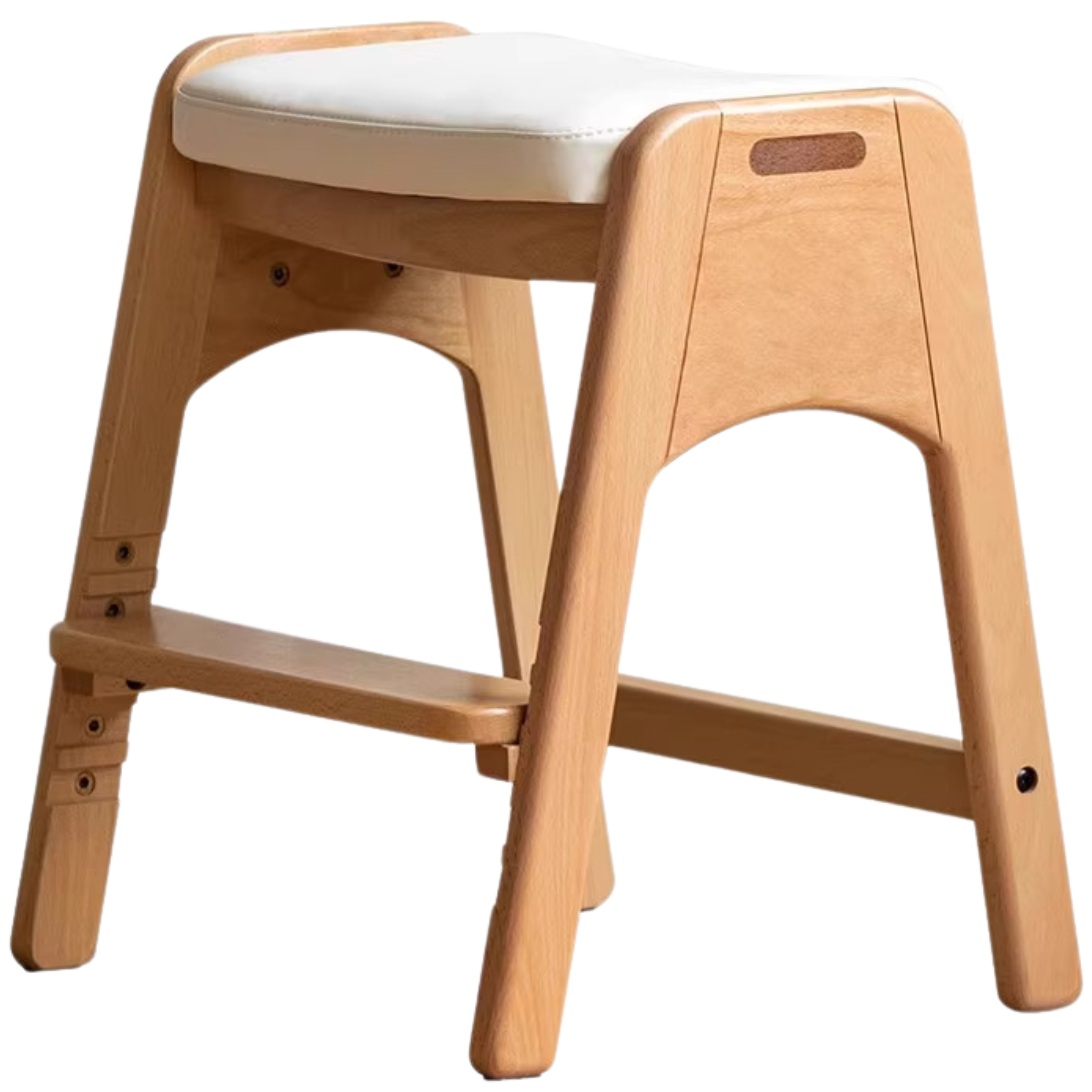 Beech Solid Wood Children's Lift Study Chair.