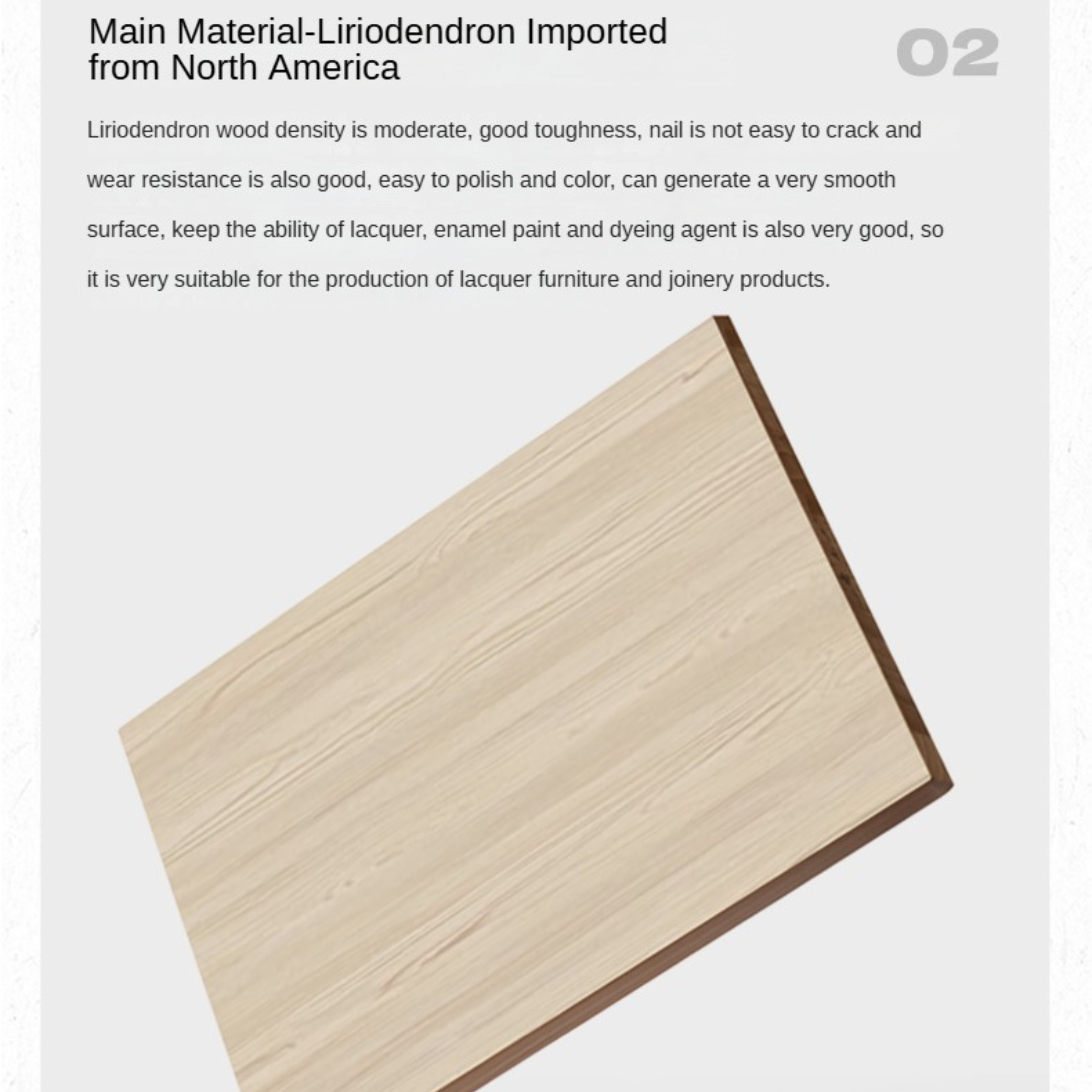 Poplar Solid Wood Floor Storage TV Cabinet.