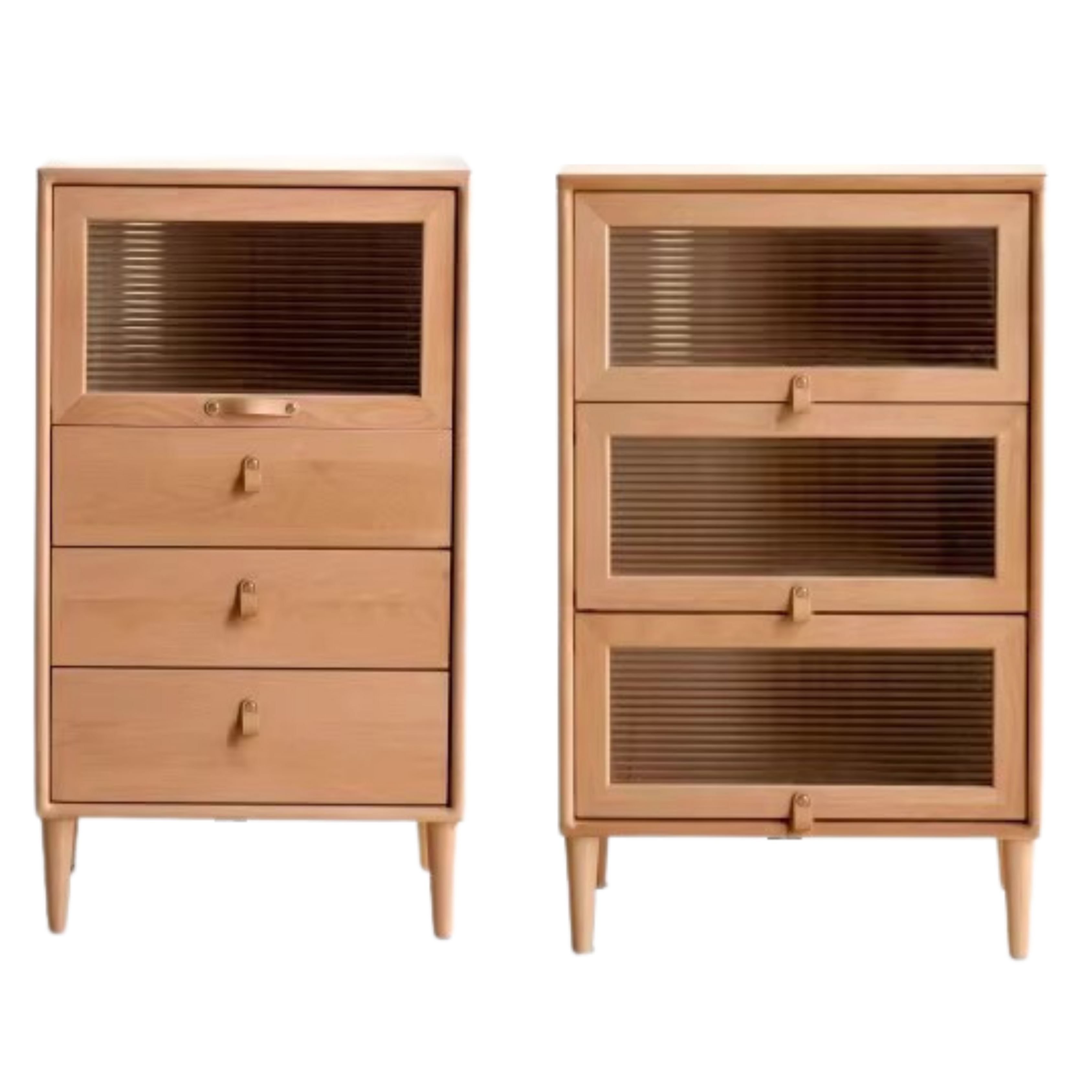 European Beech Chest of Drawers Combination