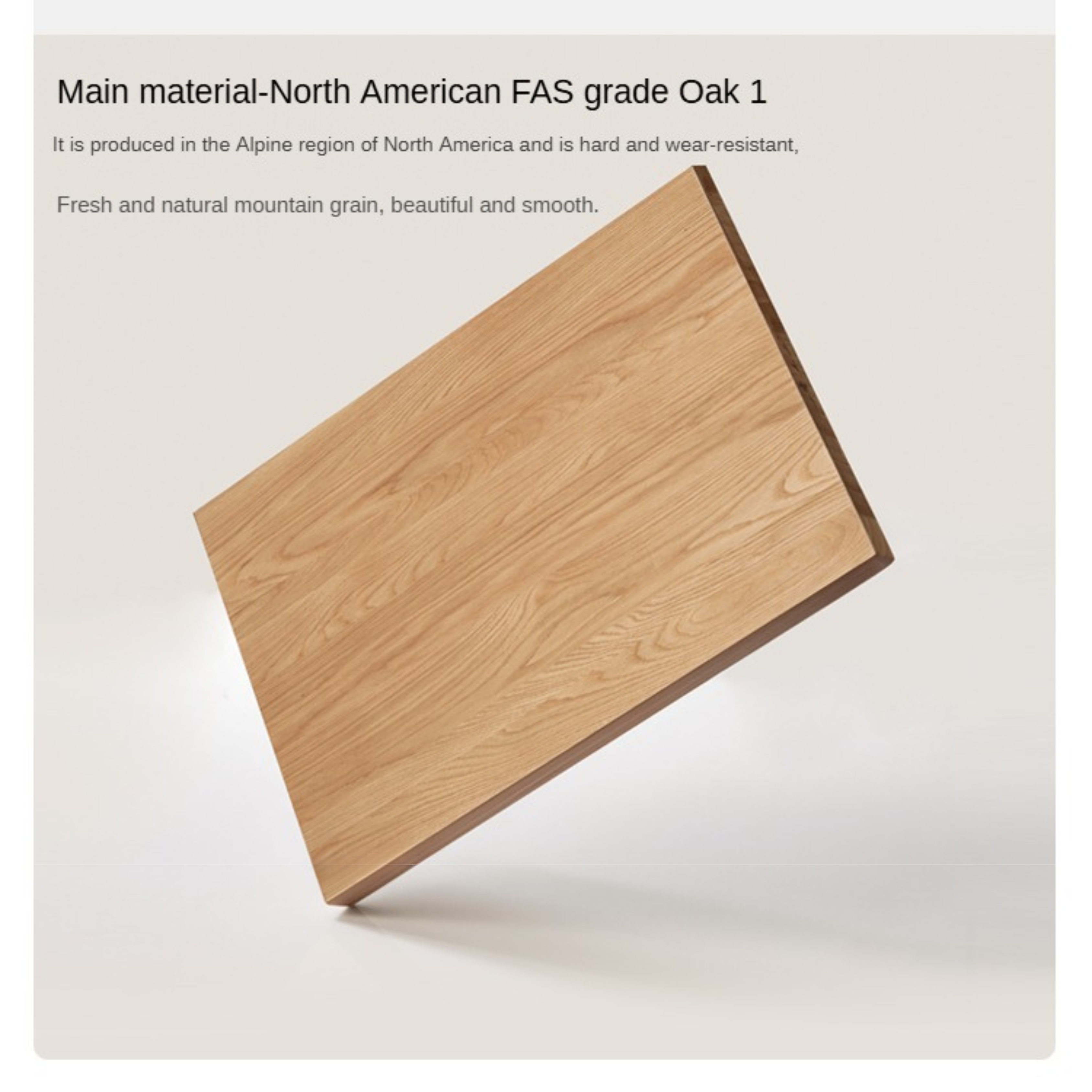 Oak, Birch, Solid Rubberwood Movable Hanger