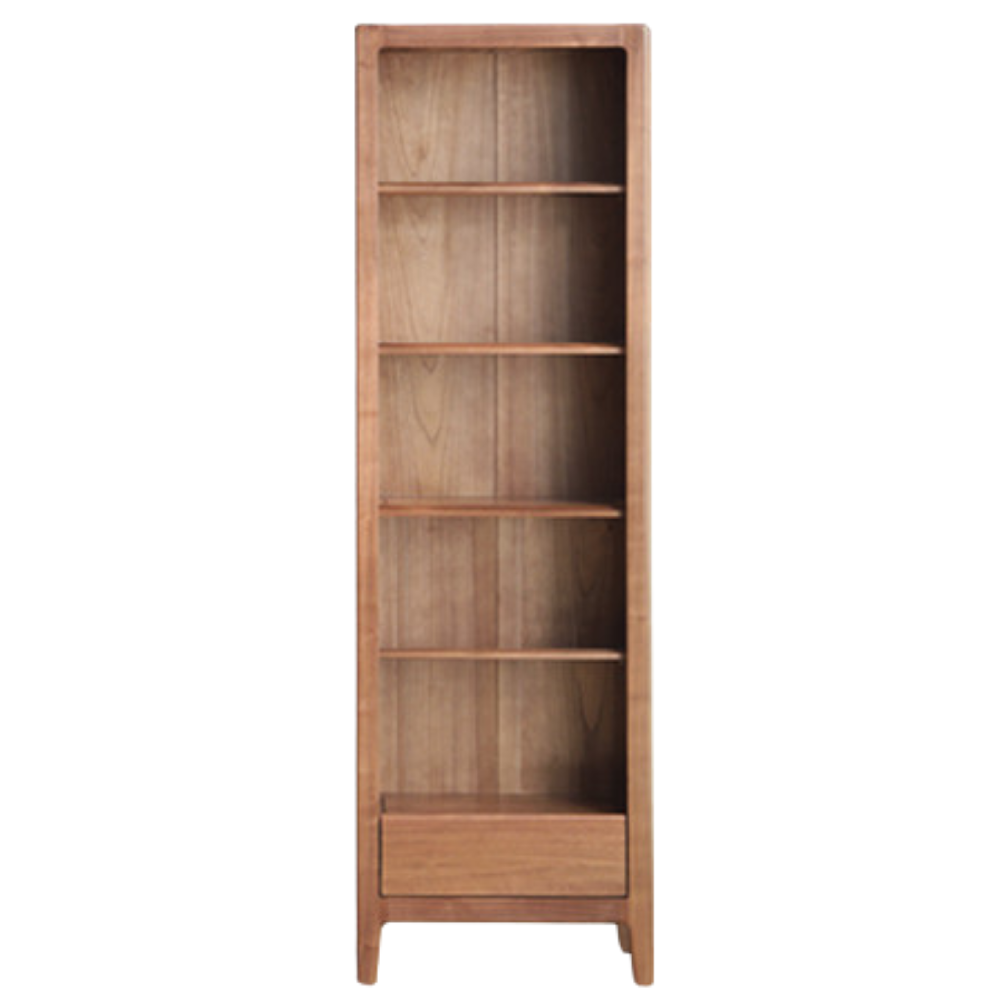 Black Walnut, Ash Solid Wood Bookcase Free Combination Bookshelf