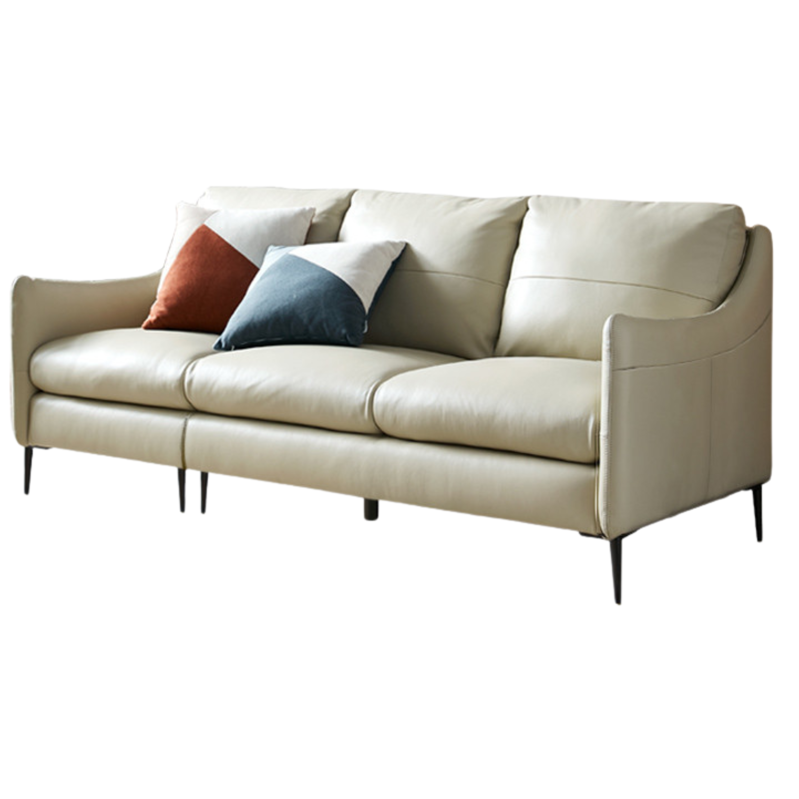 Leather Sofa Genuine Cowhide.