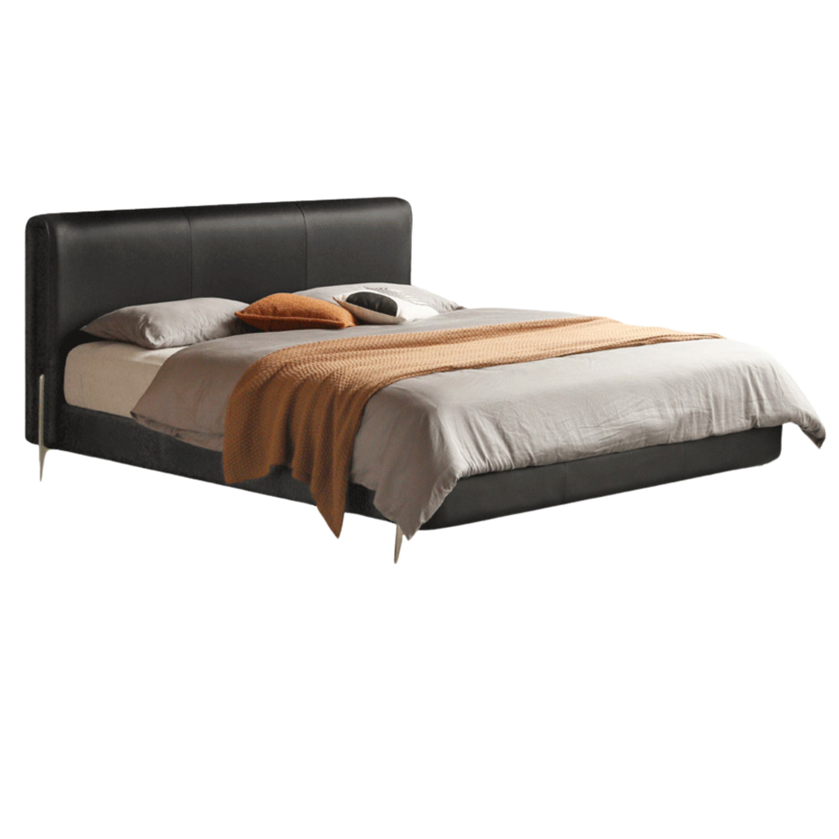 Ecological Cloud Leather High End Soft Bed Italian