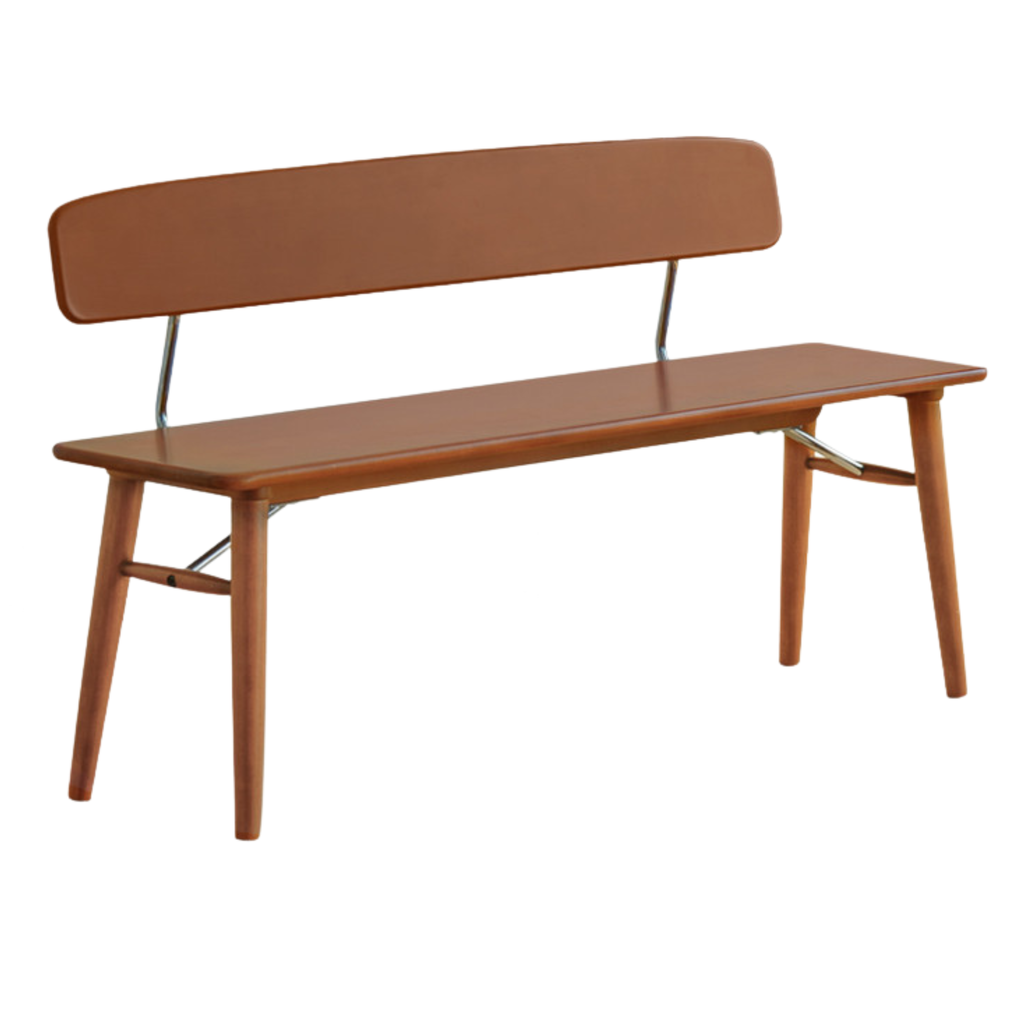 Beech Solid Wood Medieval Style Bench.
