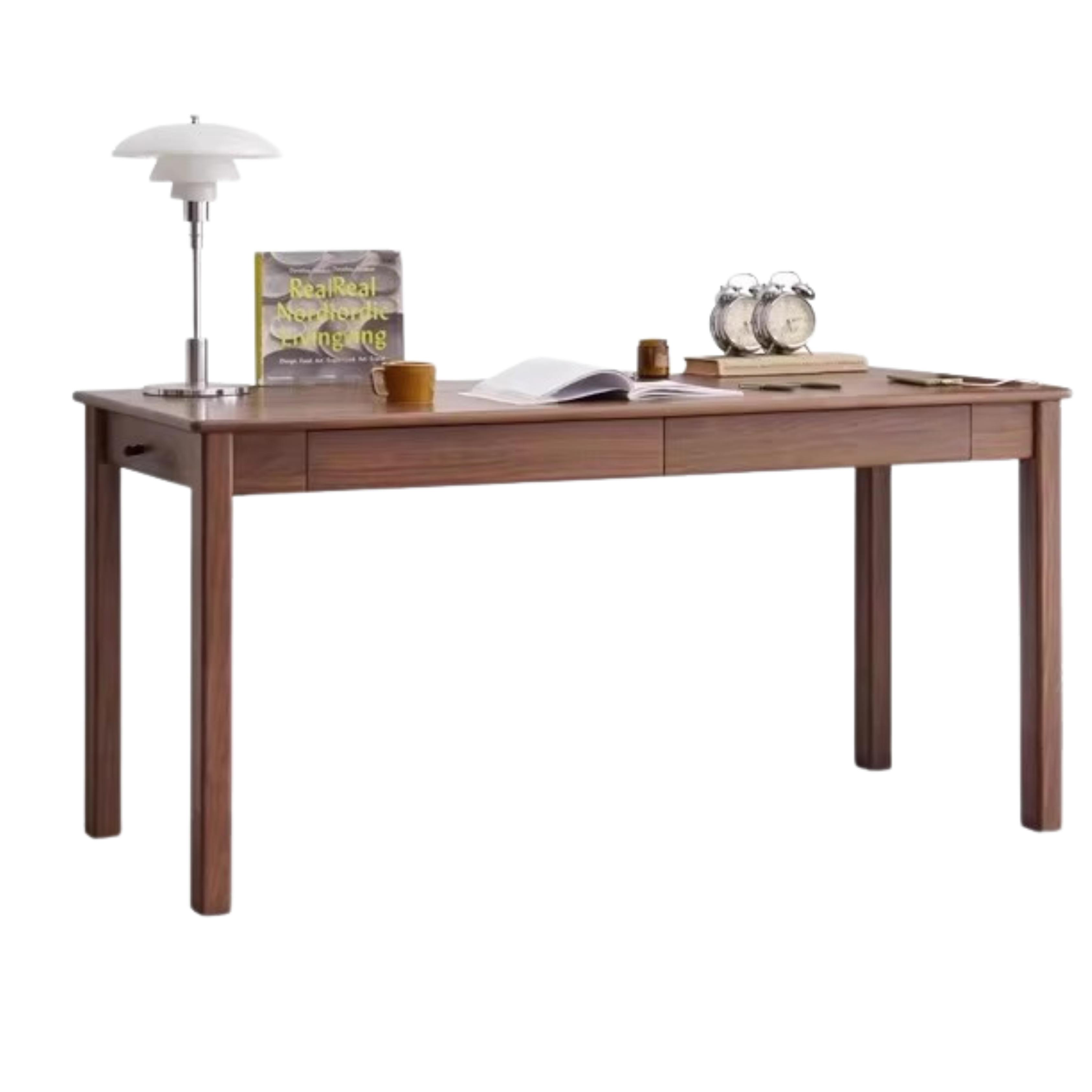 Black Walnut ,Oak, Ash, Sandalwood Solid Wood Office Desk