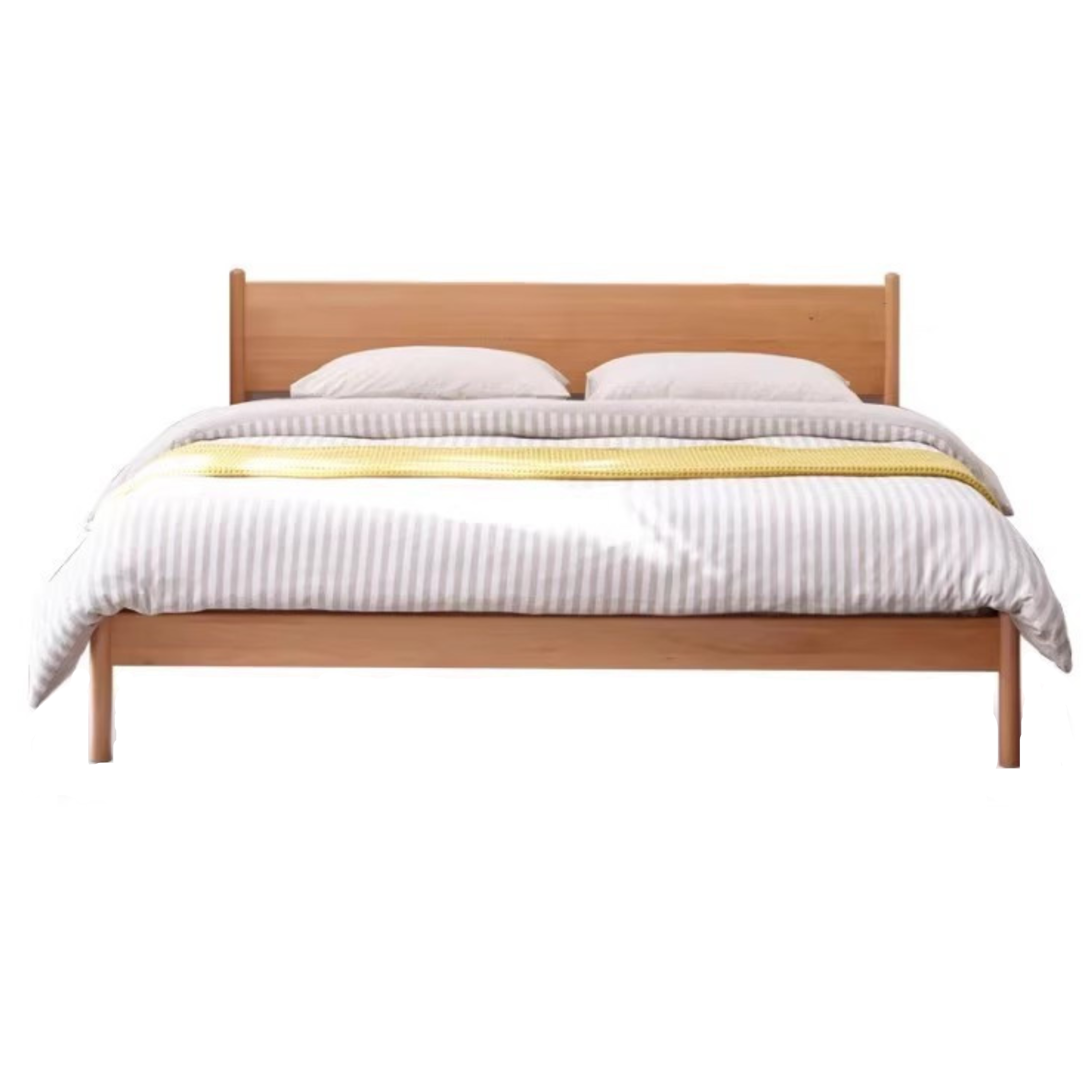 European Beech Solid Wood Bed