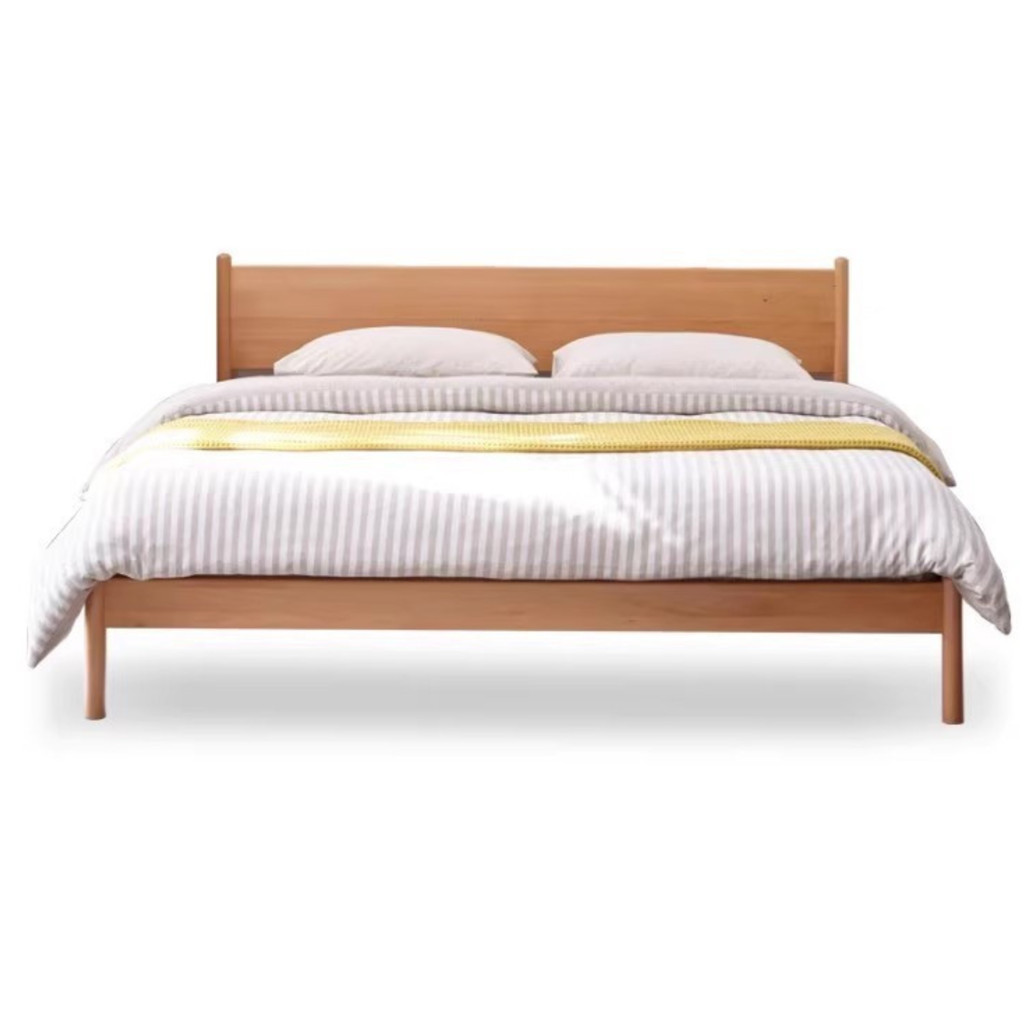 European Beech Solid Wood Bed