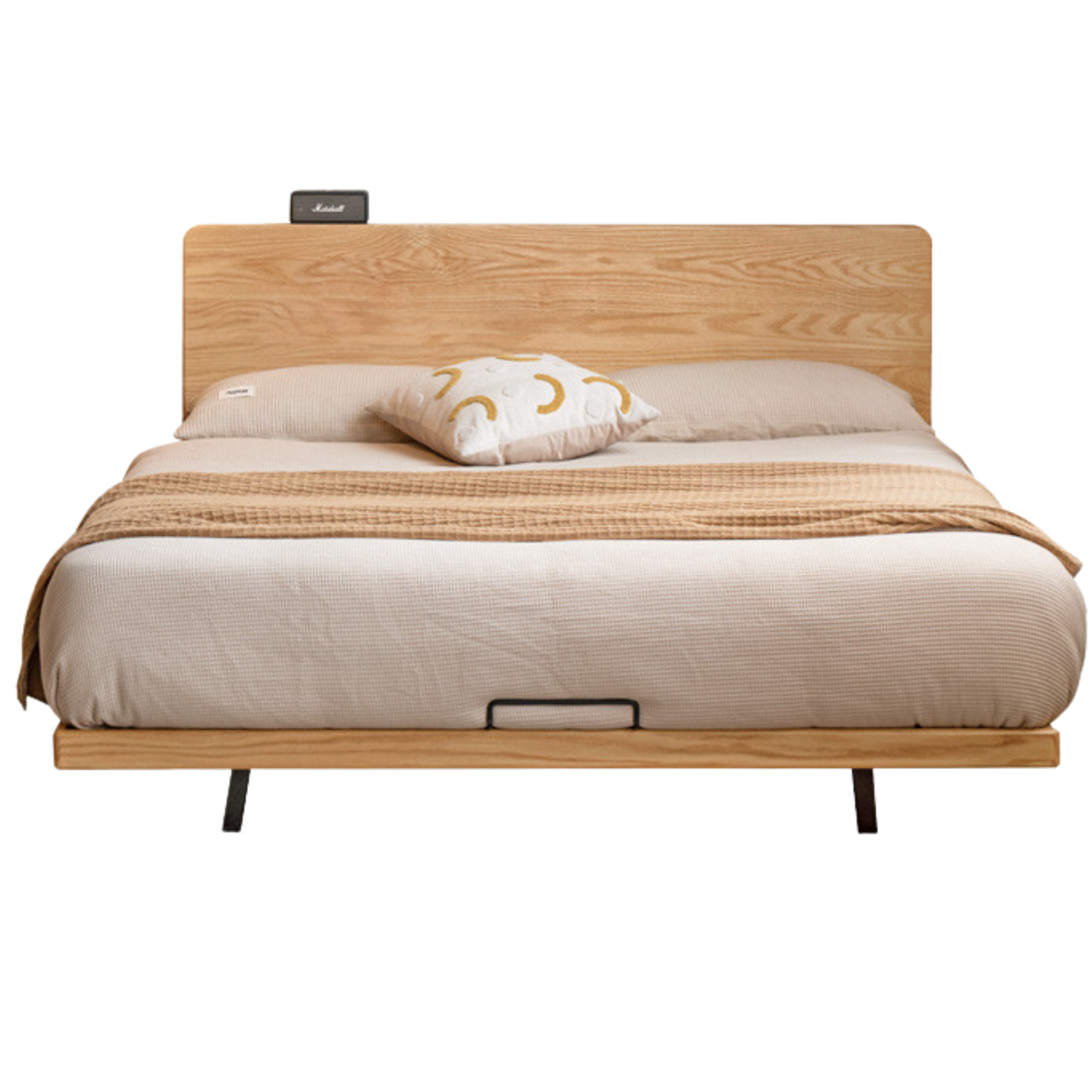 Rubber wood, Oak Solid Wood Suspended Bed