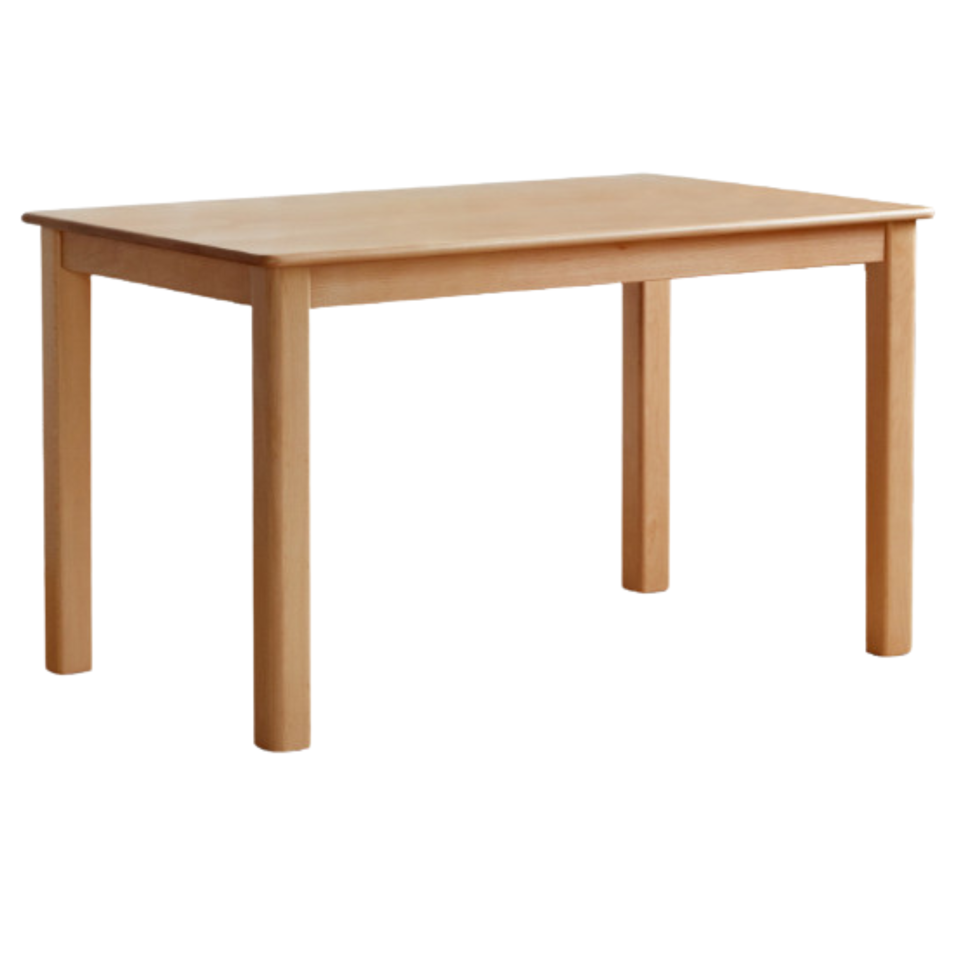 Oak, Beech Solid Wood Modern Slate Dining Table