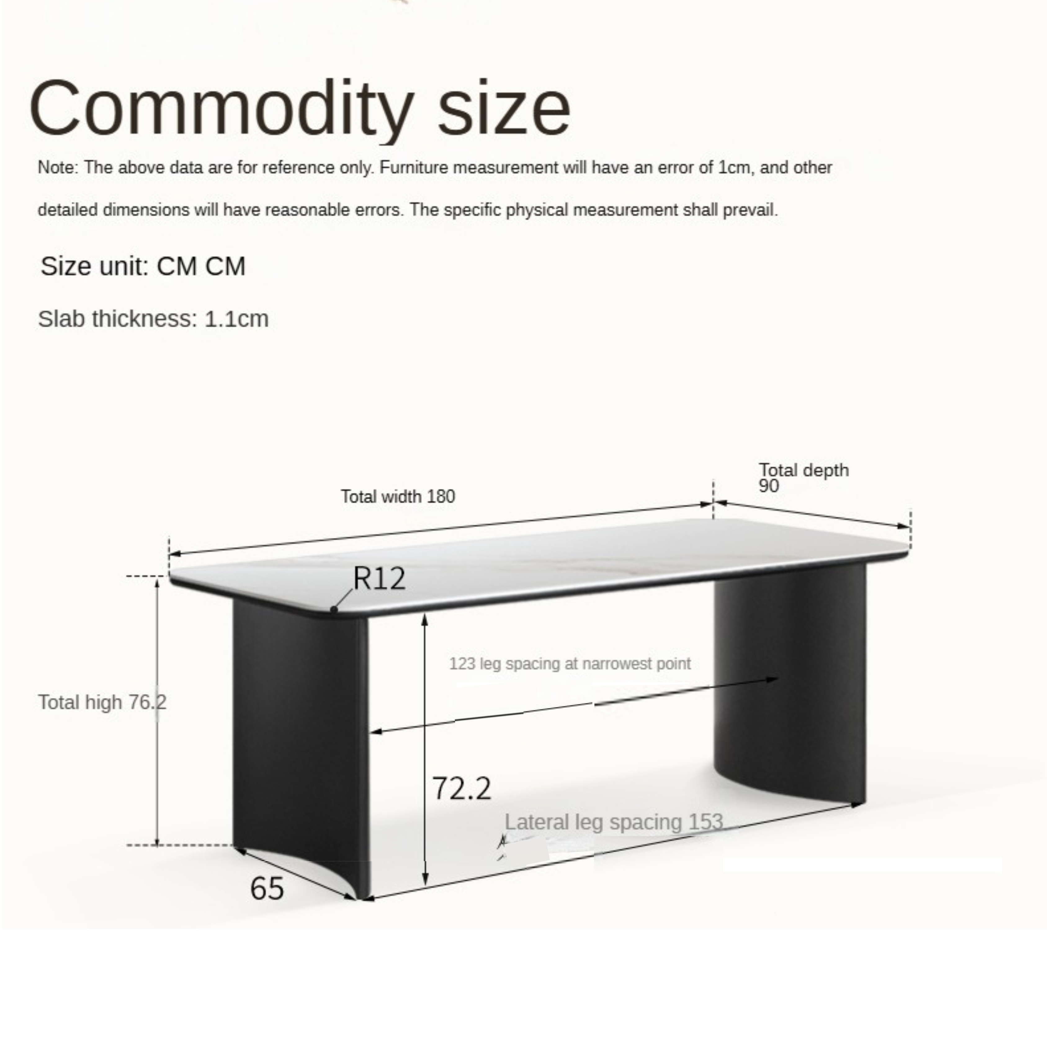 Wrought Iron Rock Slab Dining Table With Metal Leg