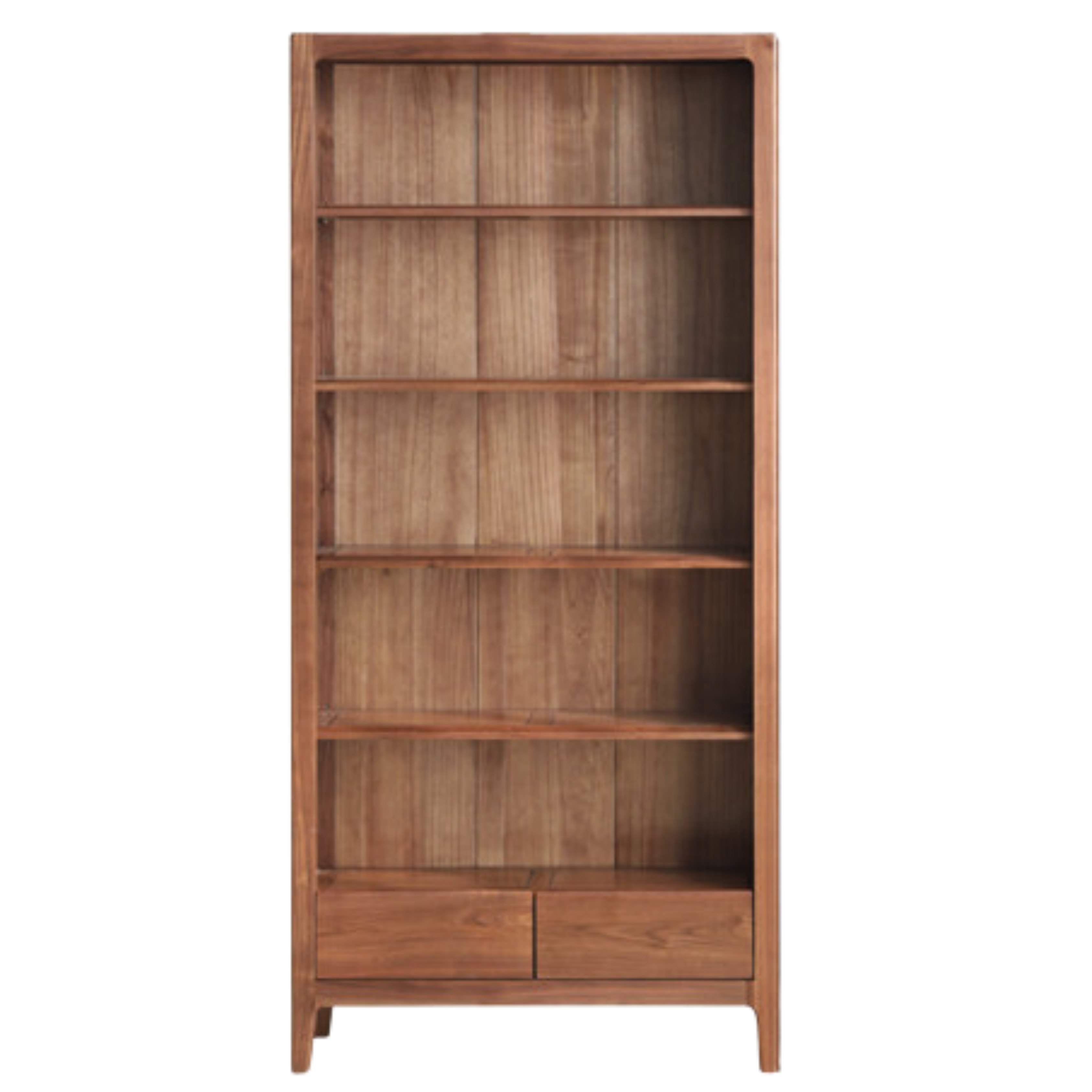 Black Walnut, Ash Solid Wood Bookcase Free Combination Bookshelf