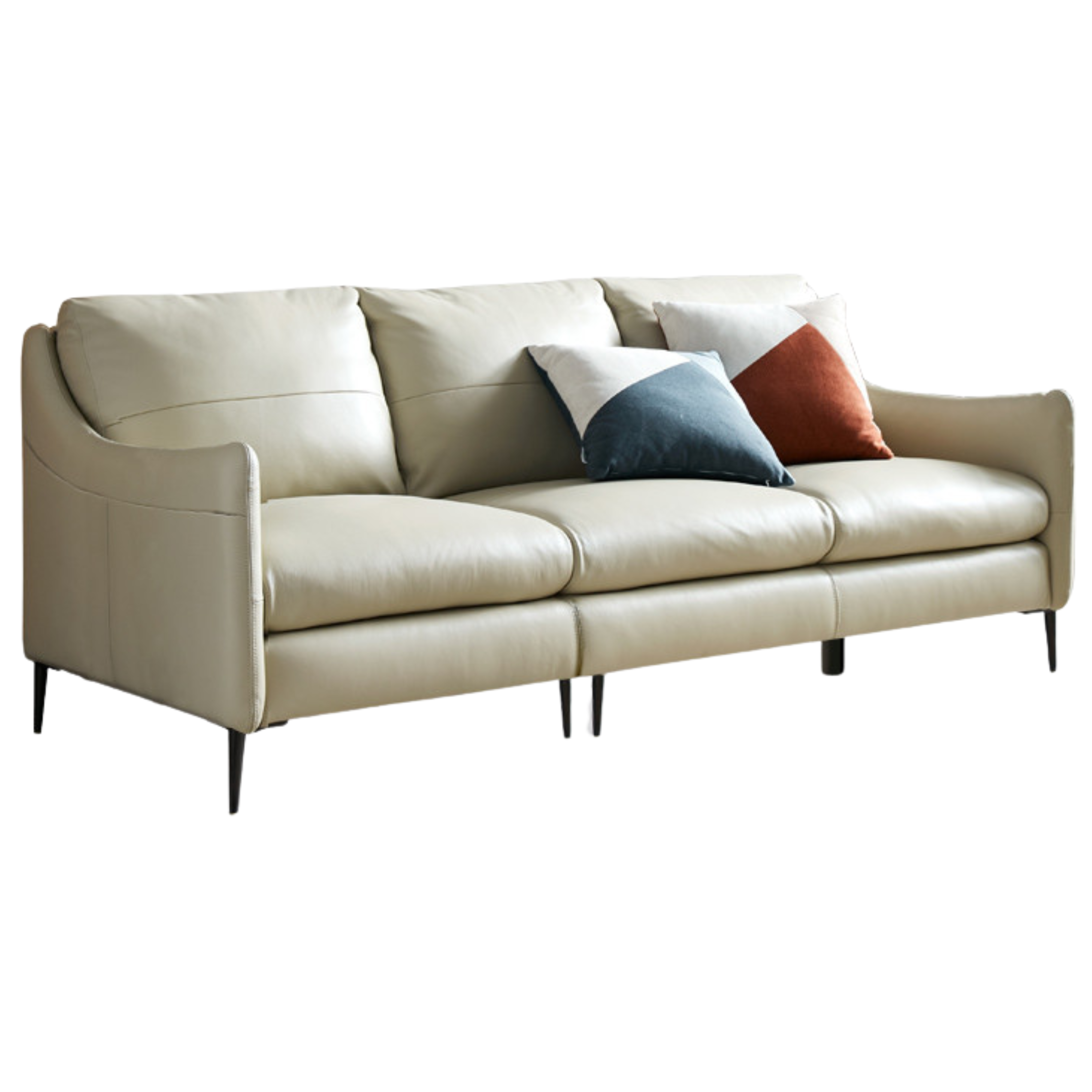 Leather Sofa Genuine Cowhide.