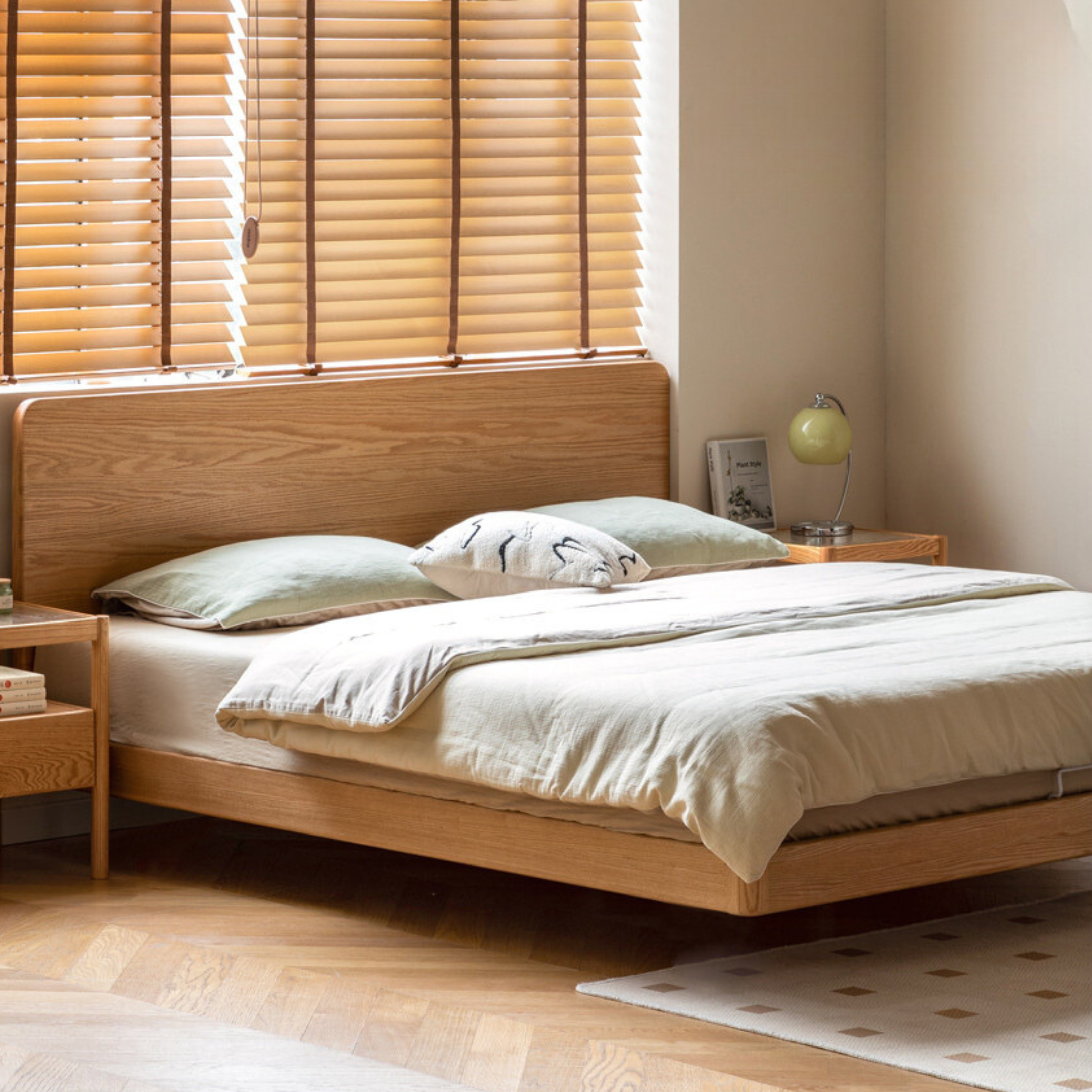 Ash,Beech,Oak Solid Wood Suspension Bed Large Board