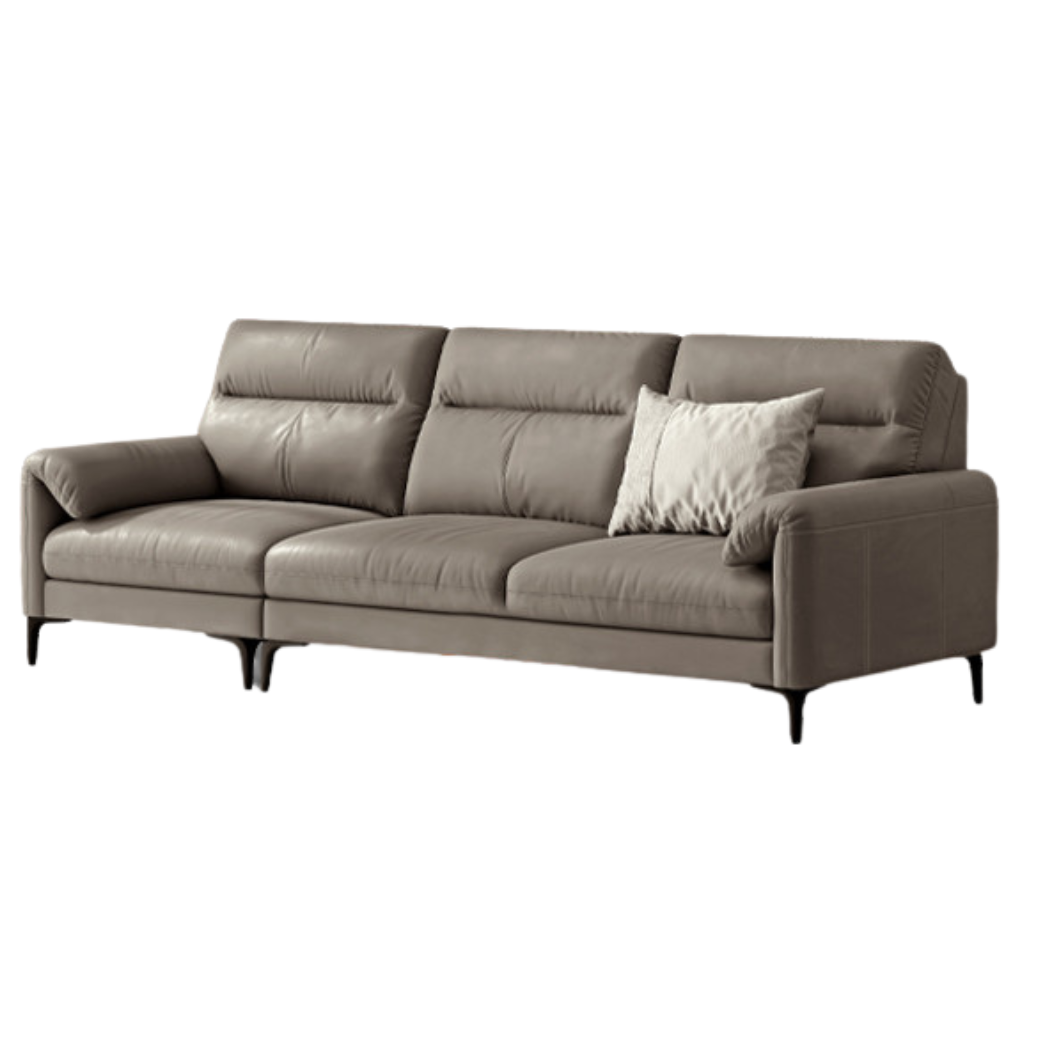 Genuine Leather Italian Normcore Modern Sofa
