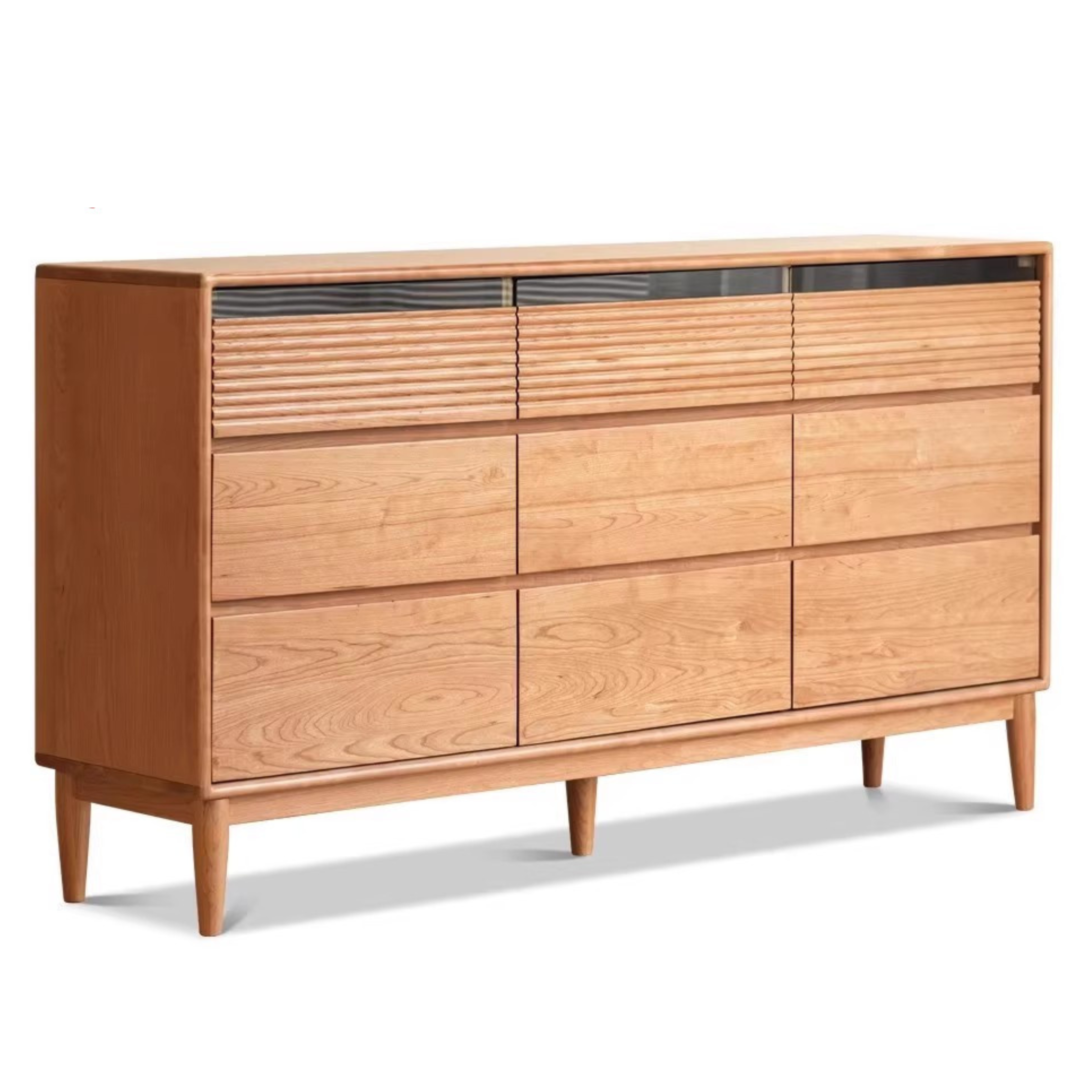 Cherry Solid Wood Chest Of Drawers