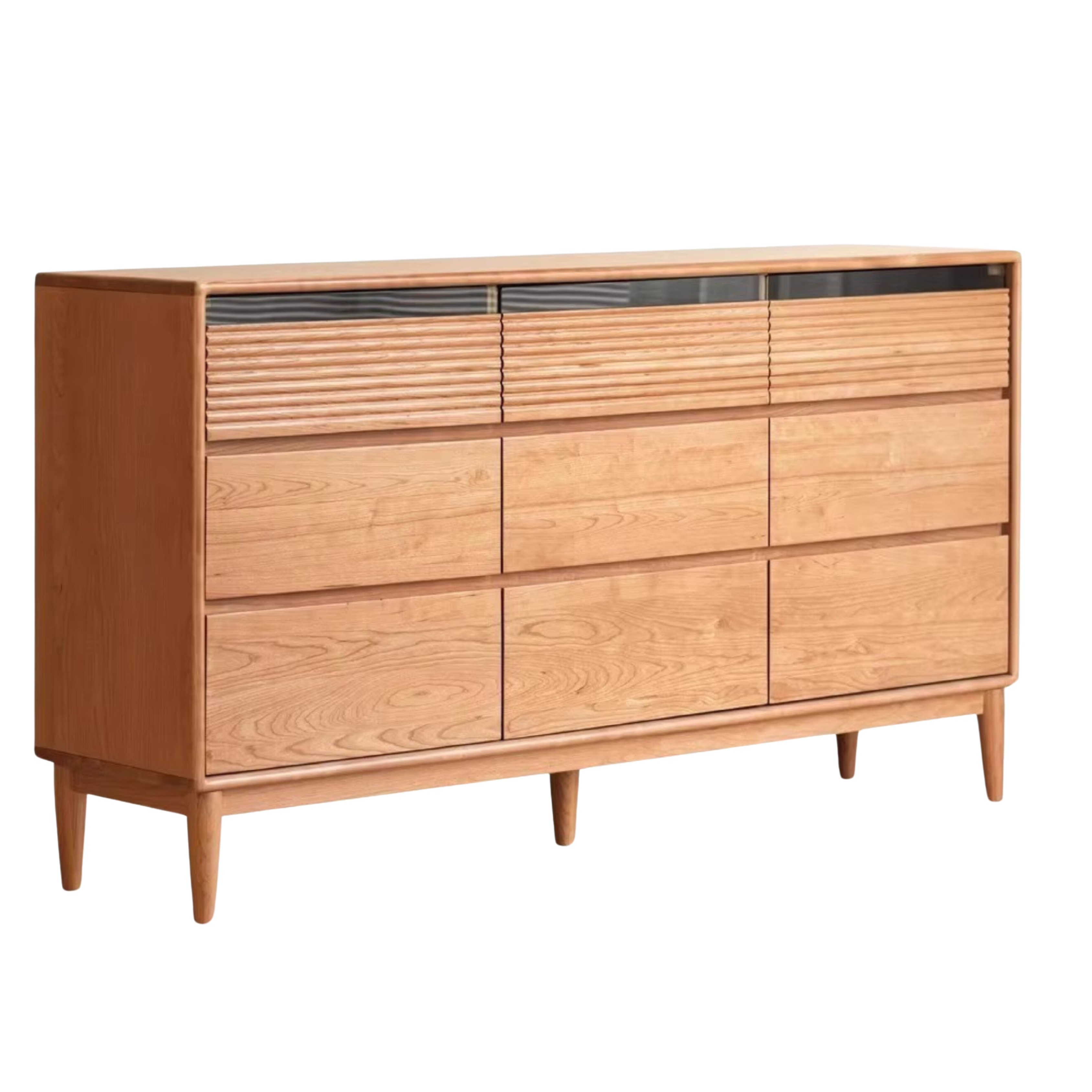 Cherry Solid Wood Chest Of Drawers