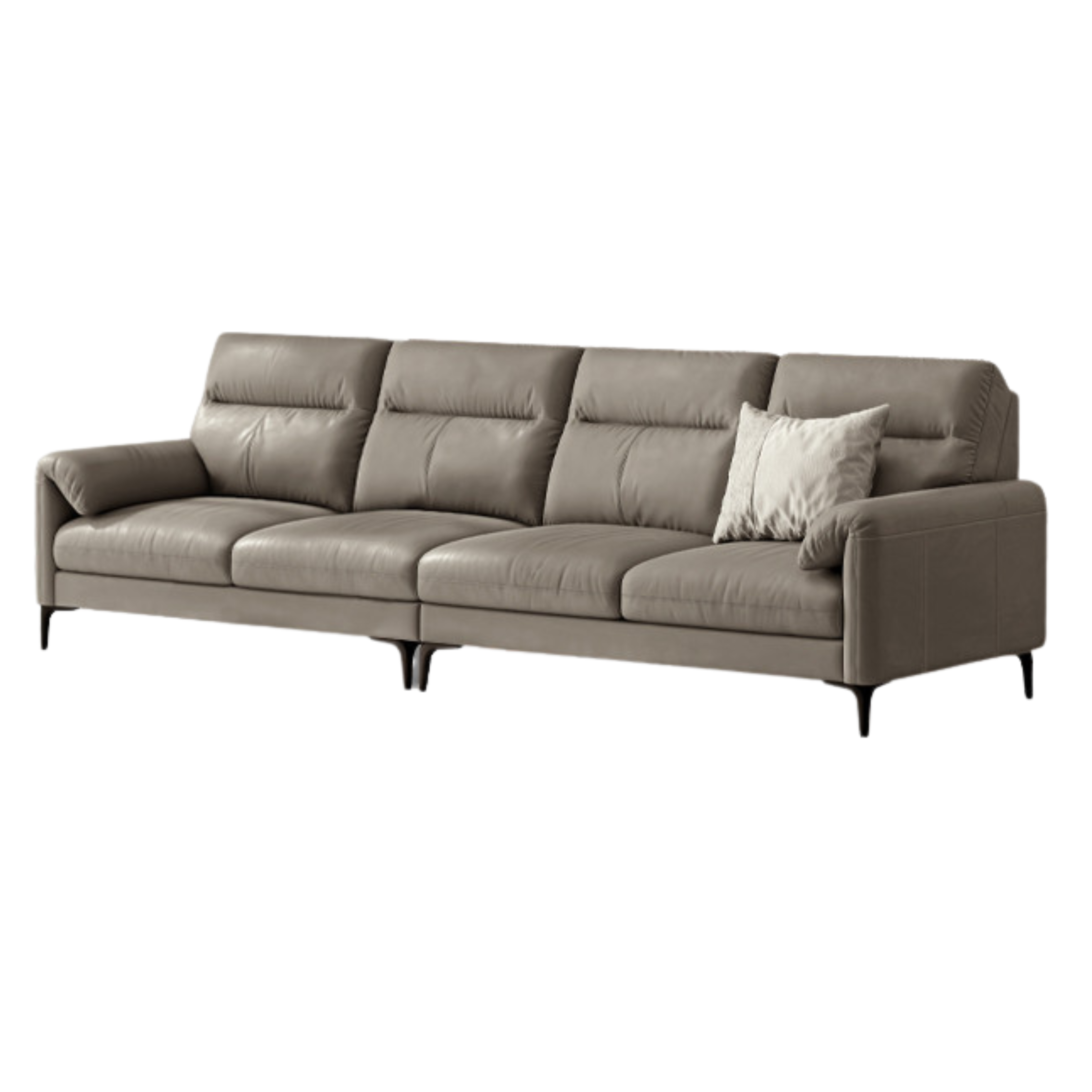 Genuine Leather Italian Normcore Modern Sofa