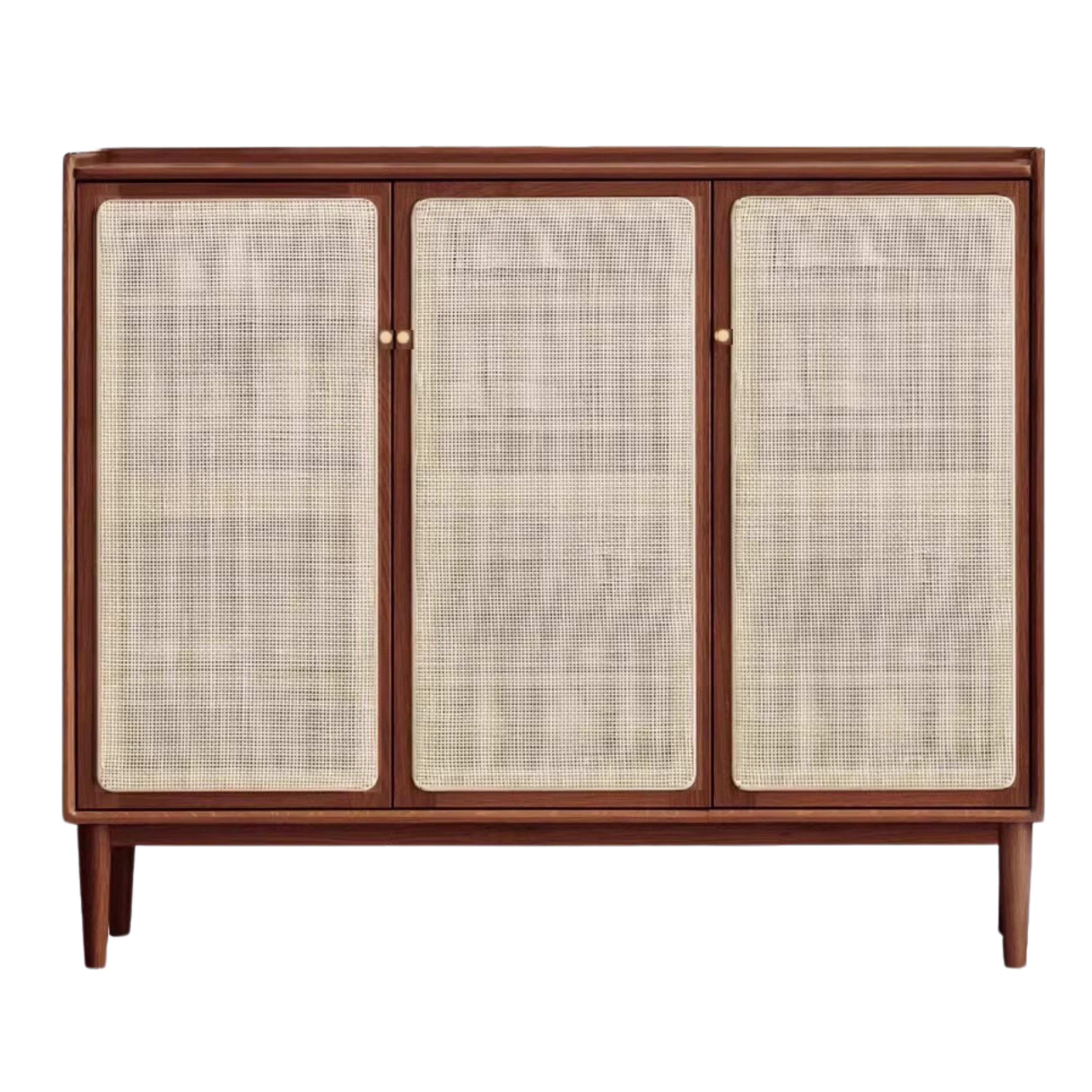 Oak, Black Walnut, Cherry Solid Wood Shoe Cabinet