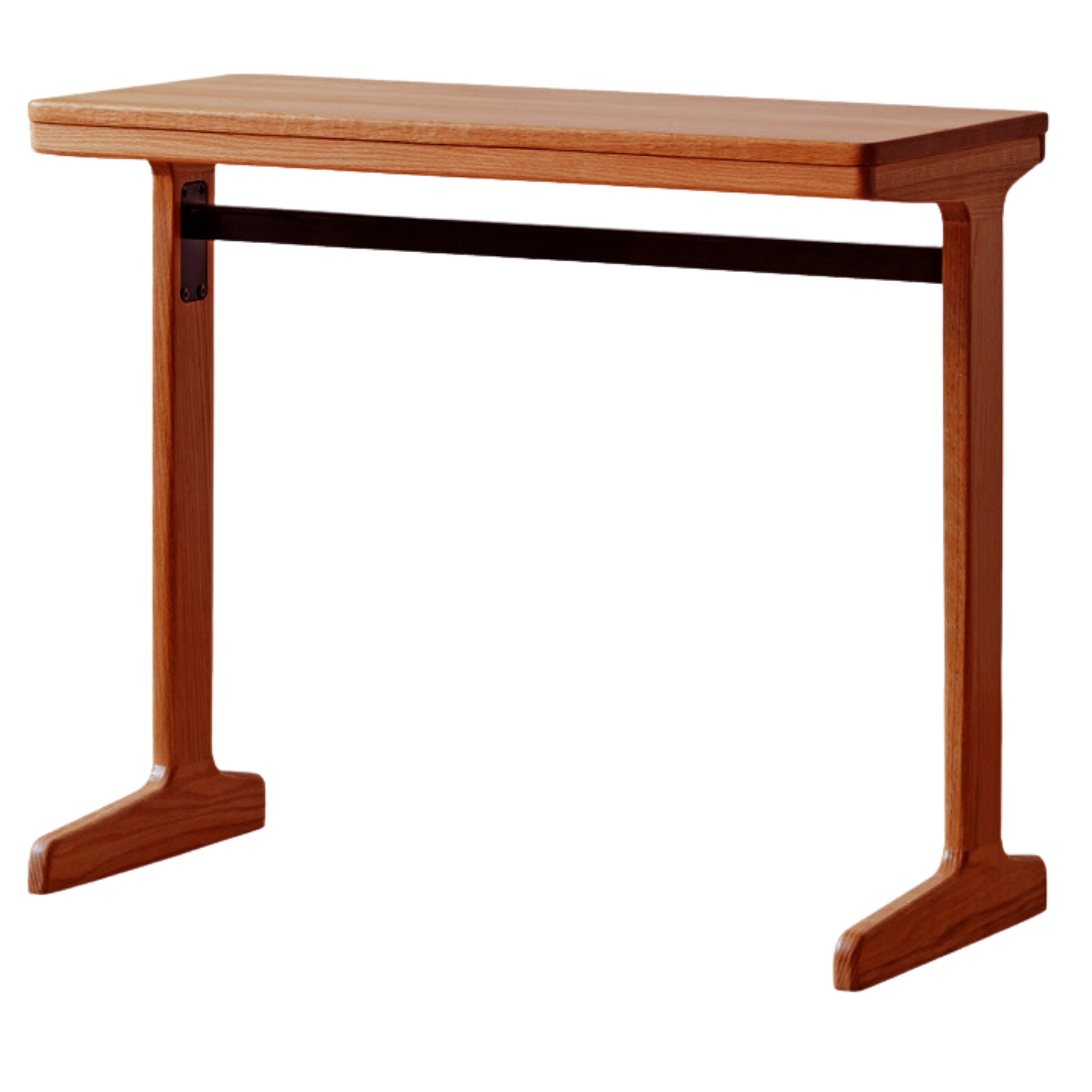 Oak, Cherry Solid Wood Small Office Desk