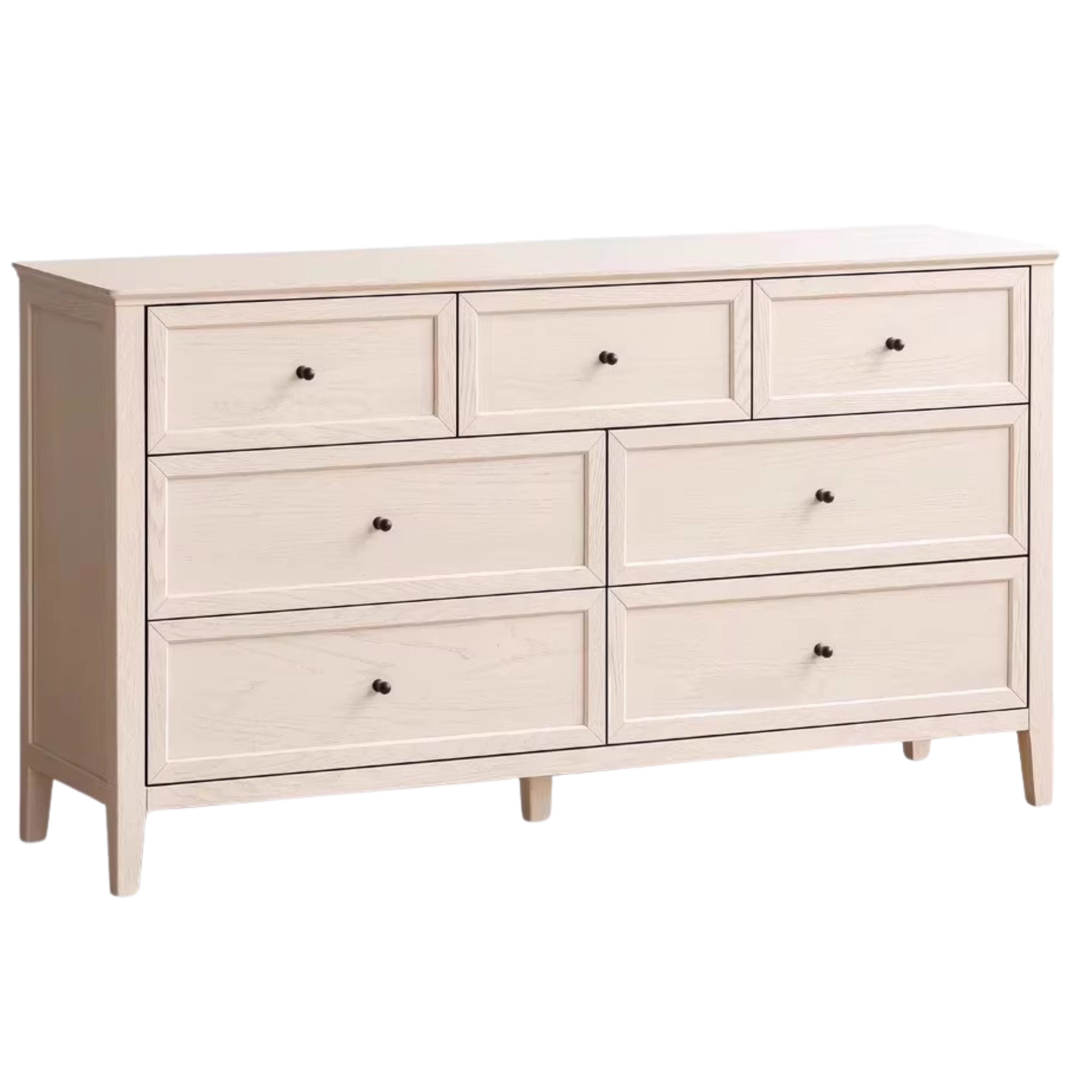 Oak Solid Wood American Style Chest of Drawers