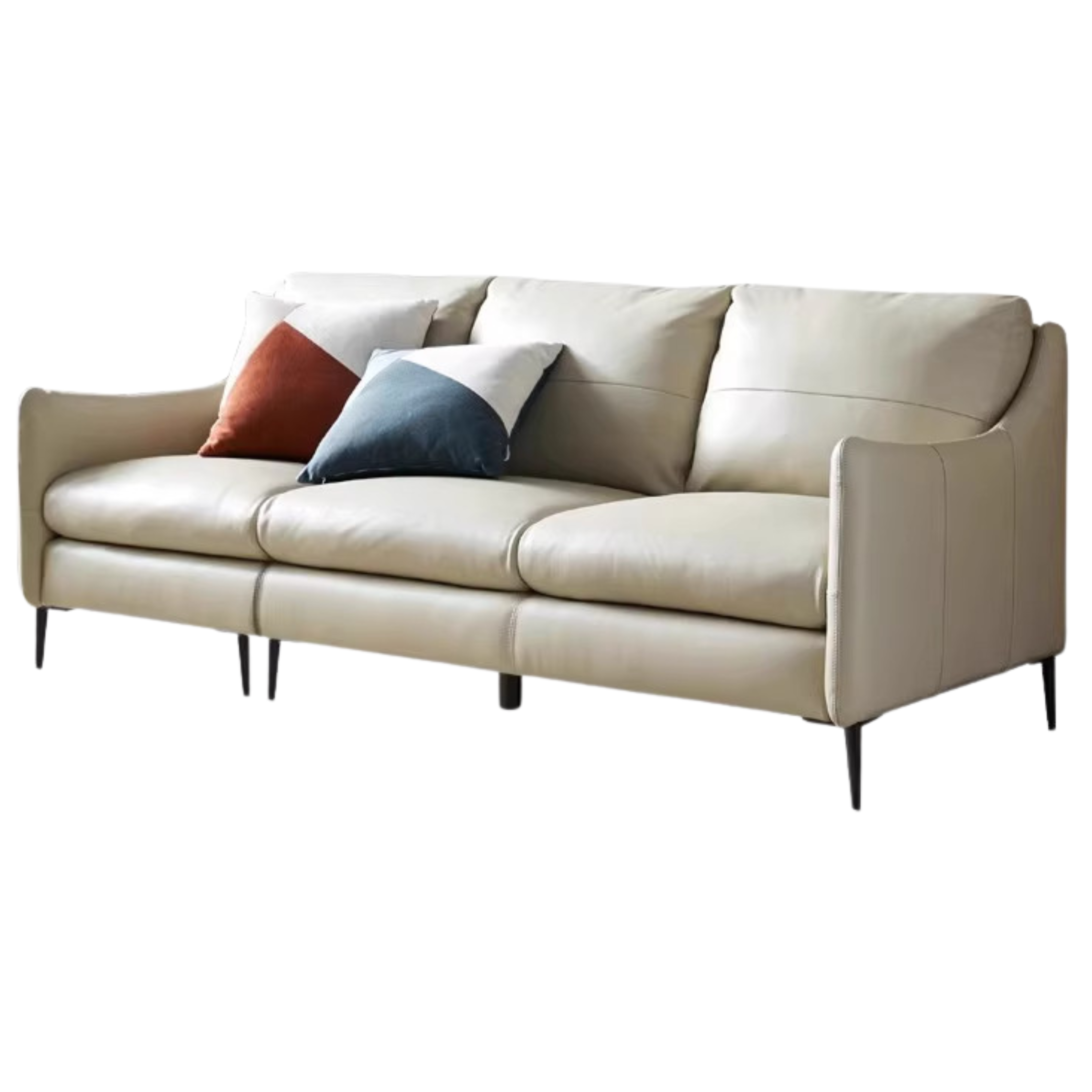 Leather Sofa Genuine Cowhide.