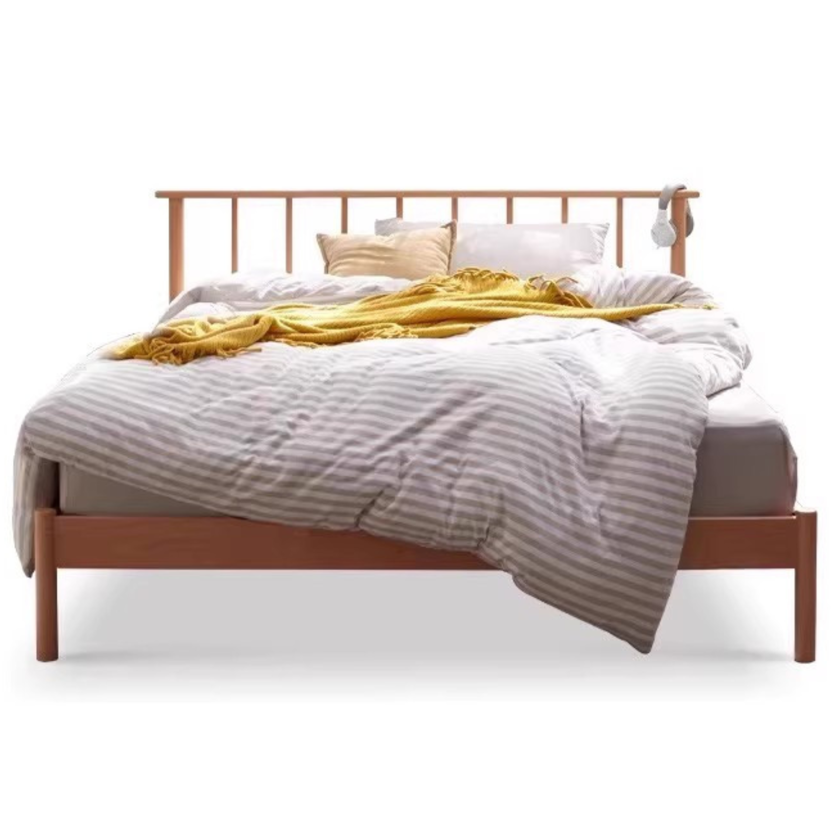 European Beech Solid Wood Windsor Bed