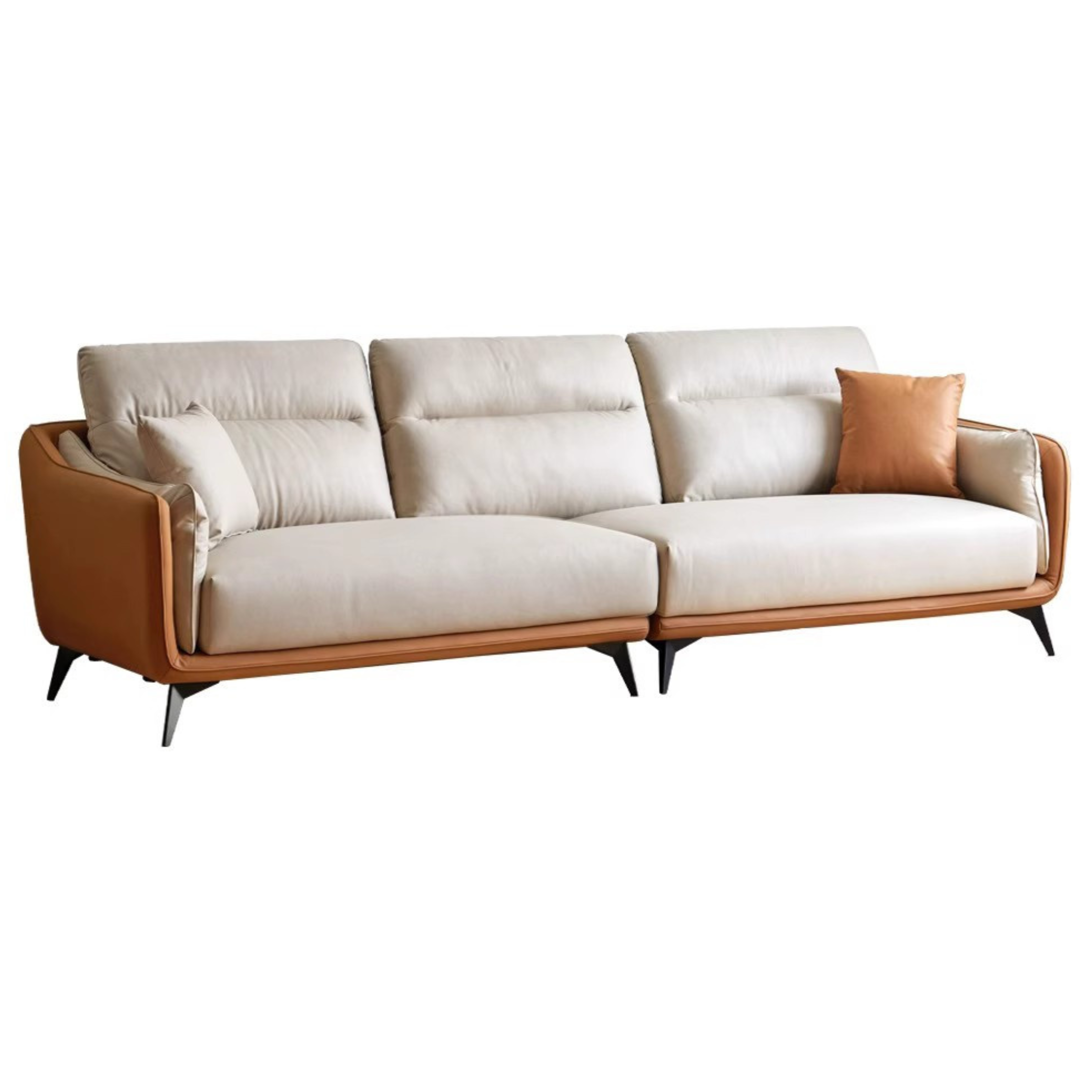 Technology Fabric High Back Corner Sofa)