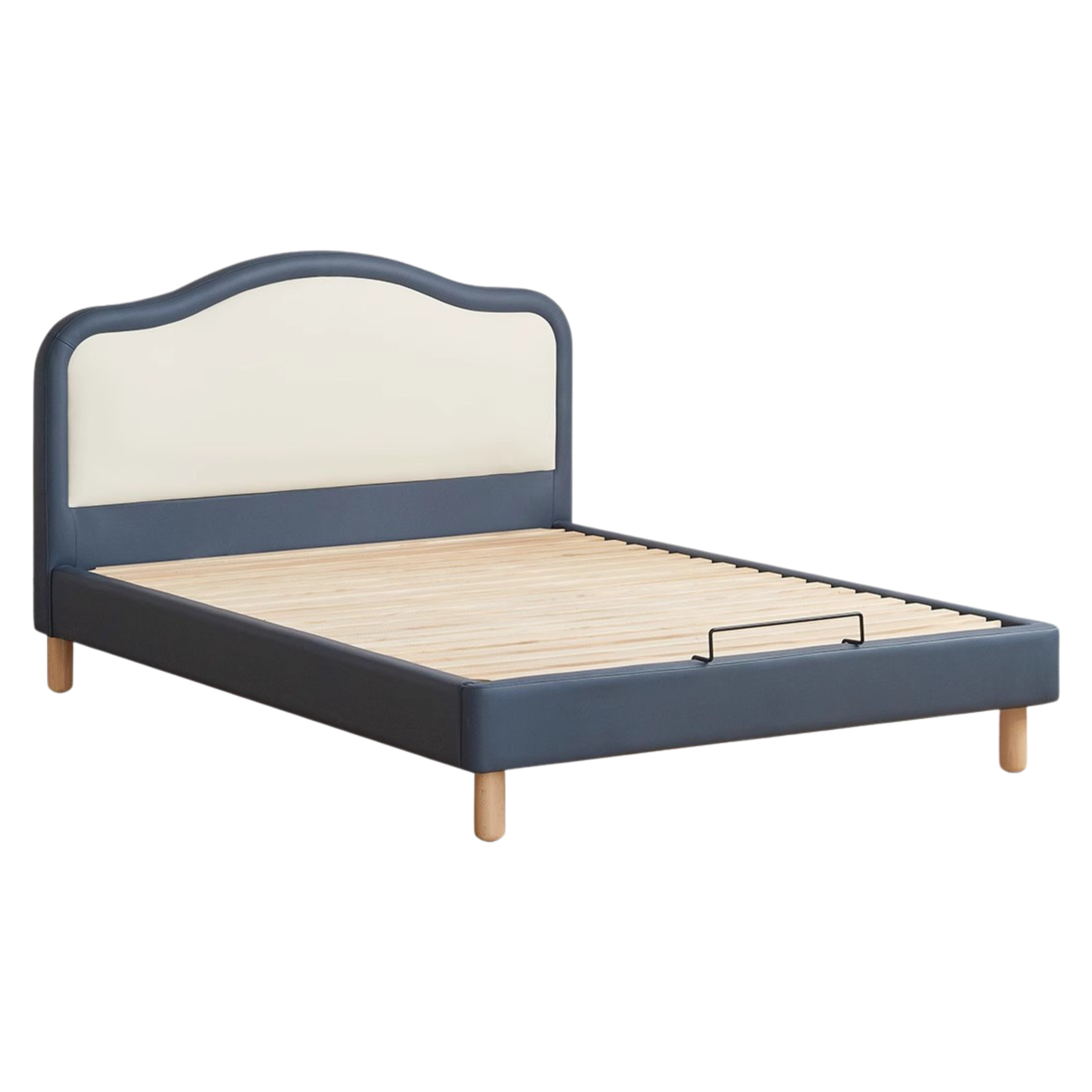 Organic Leather Cream Style Soft Kid's Bed