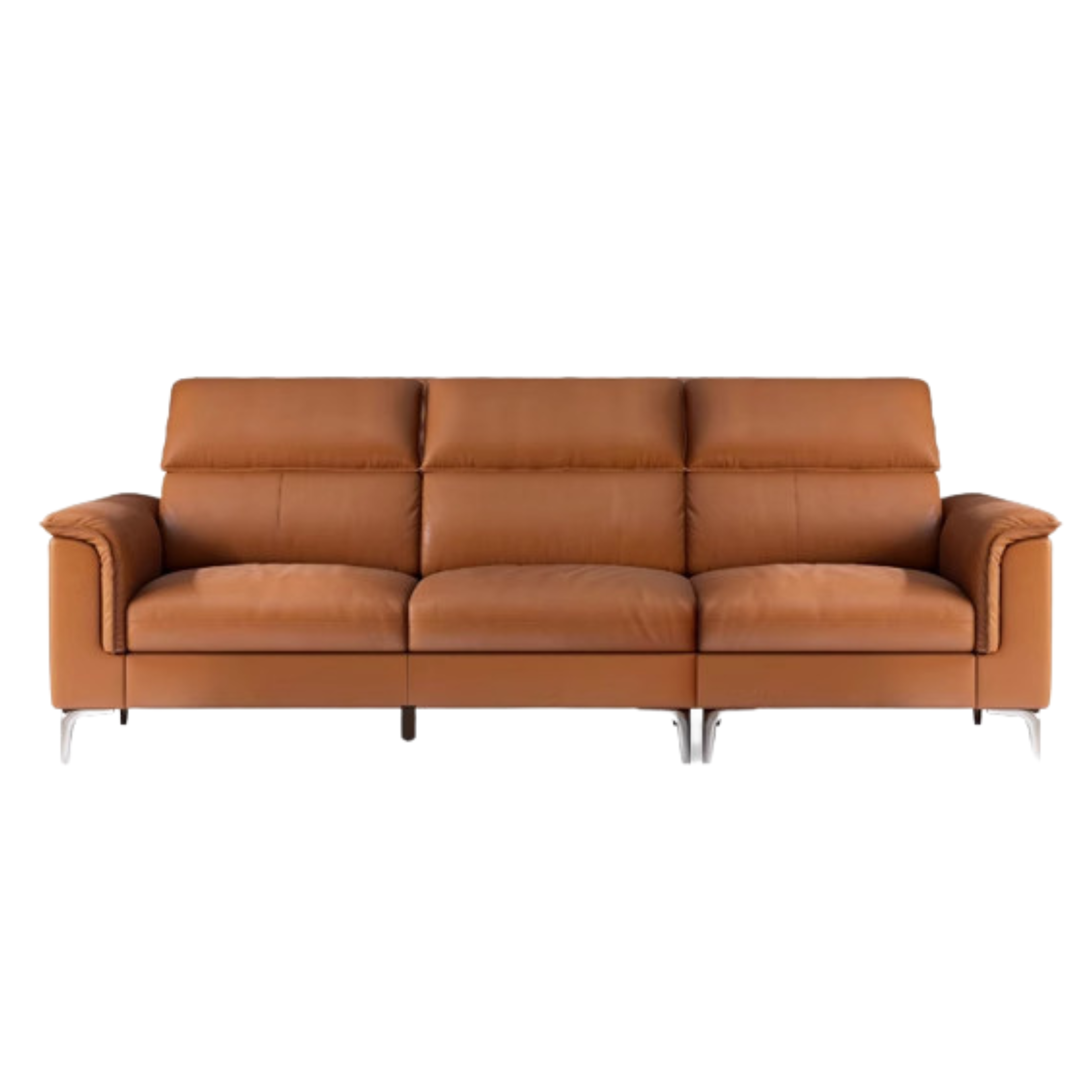 Genuine LeatherSofa, Light Luxury Top Layer Cowhide Italian Sofa.